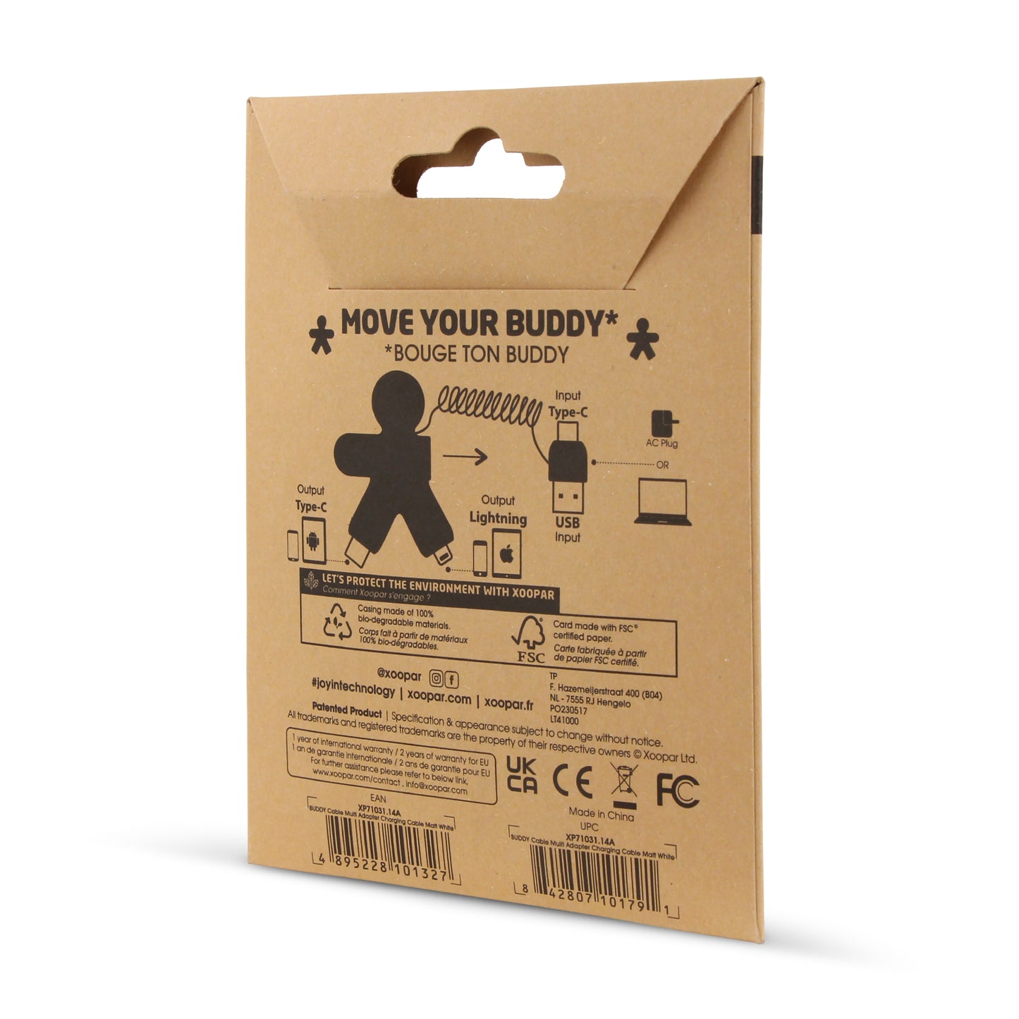 LT 41000  2064 | Xoopar Buddy Eco Charging Cable