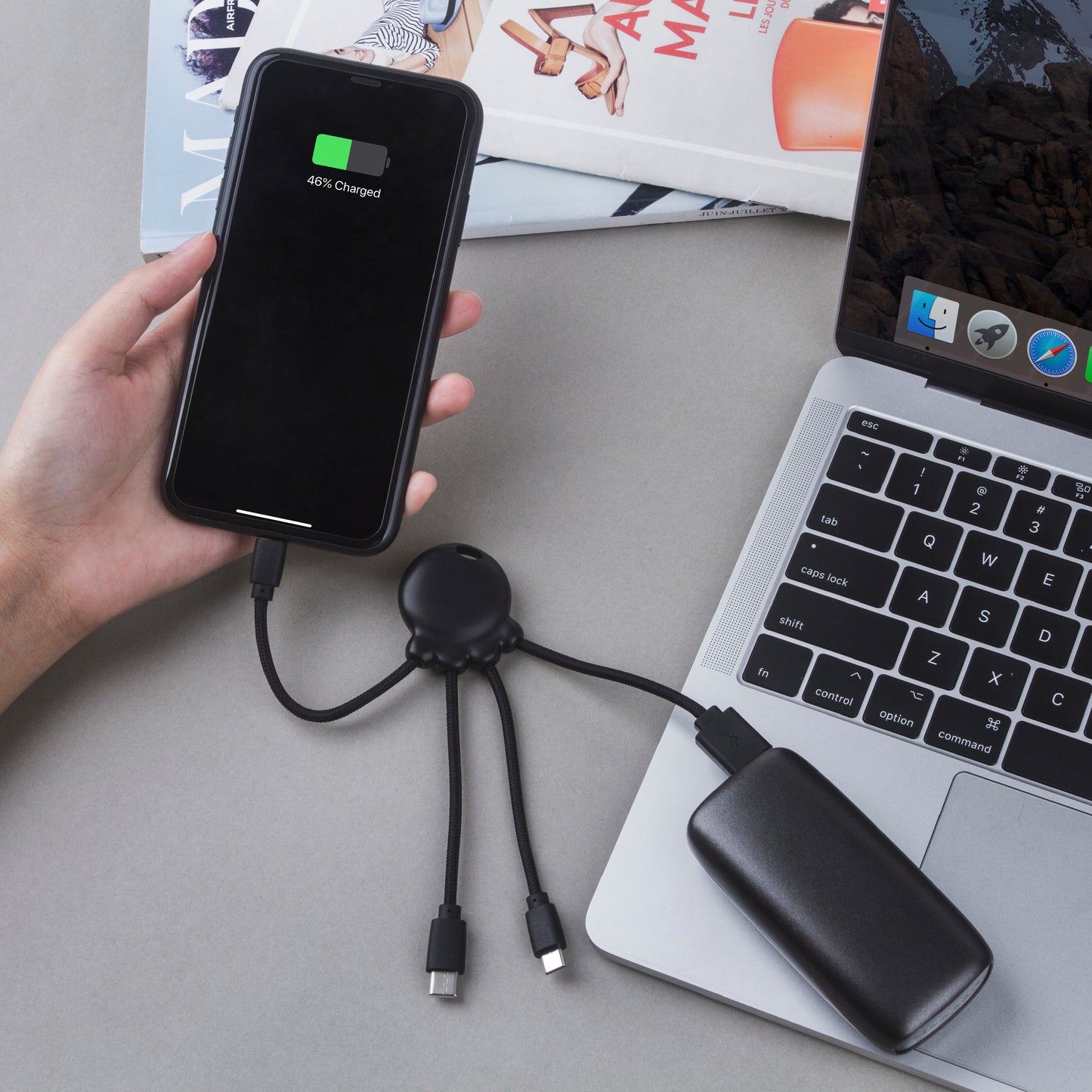LT 41005  2087 | Xoopar Octopus Charging cable