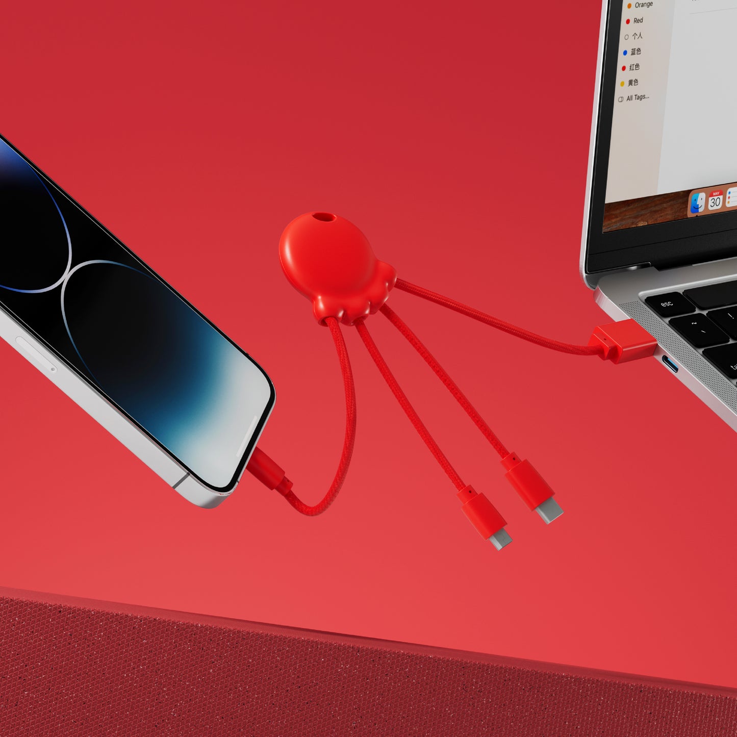 LT 41005  2087 | Xoopar Octopus Charging cable