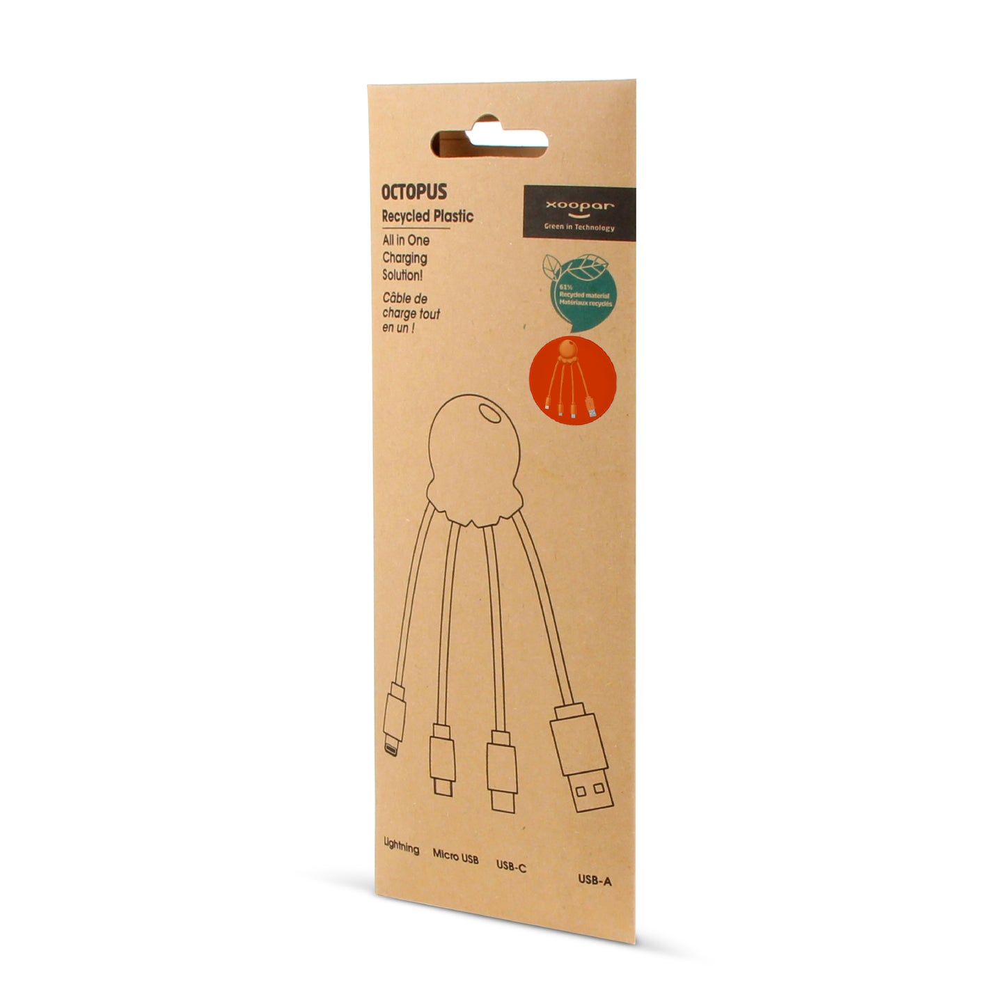 LT 41005  2087 | Xoopar Octopus Charging cable