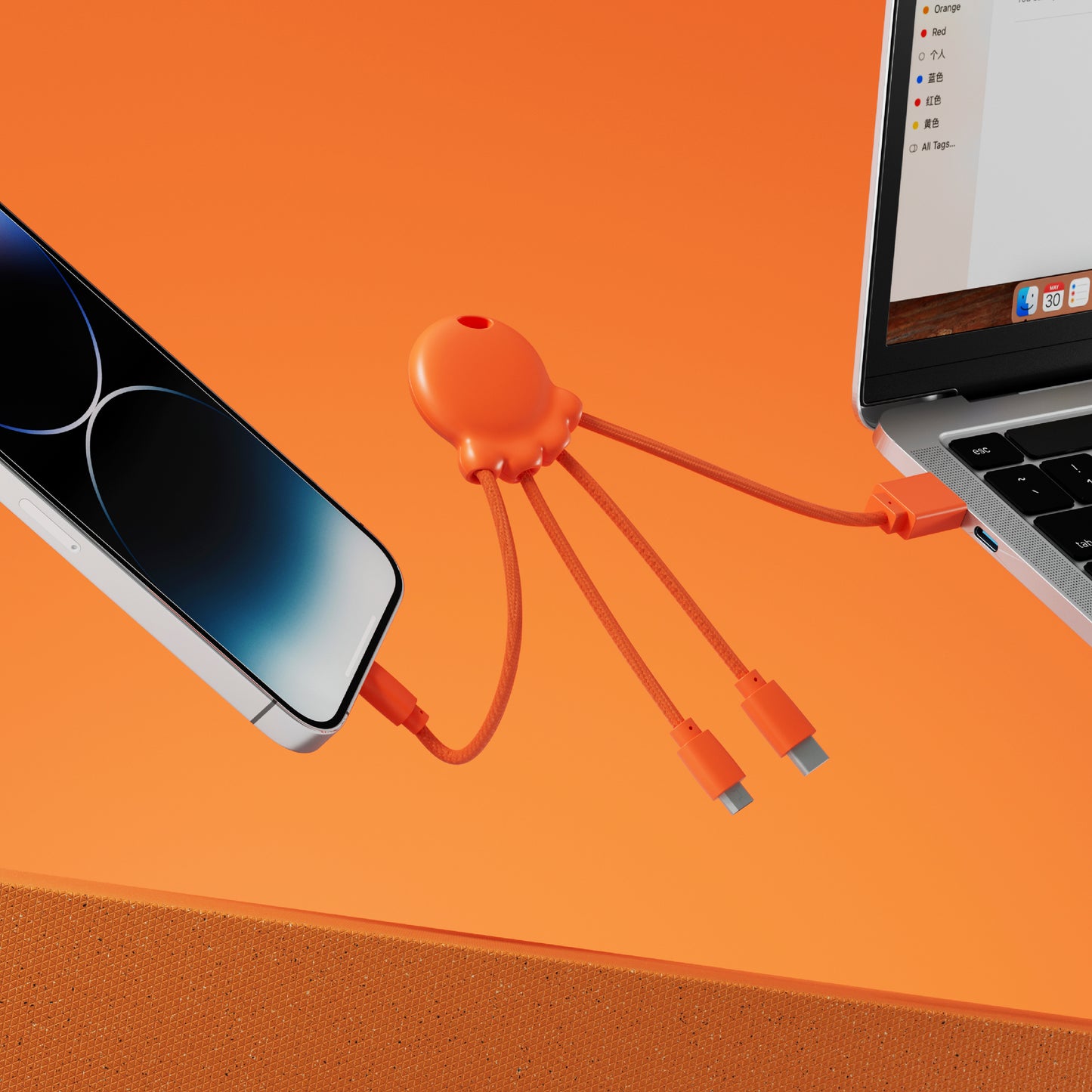 LT 41005  2087 | Xoopar Octopus Charging cable