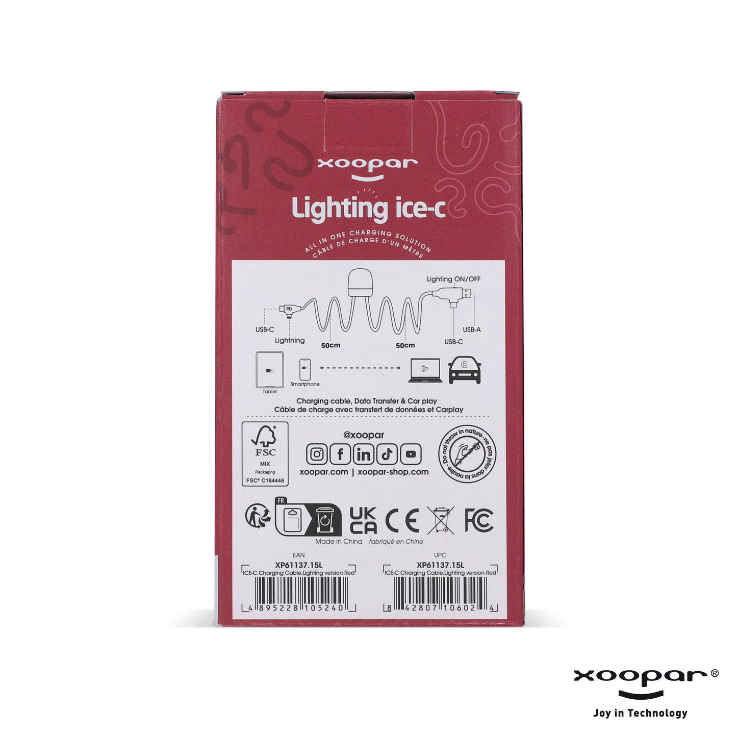 Lt 41019  Xoopar lighting ICE-C cable
