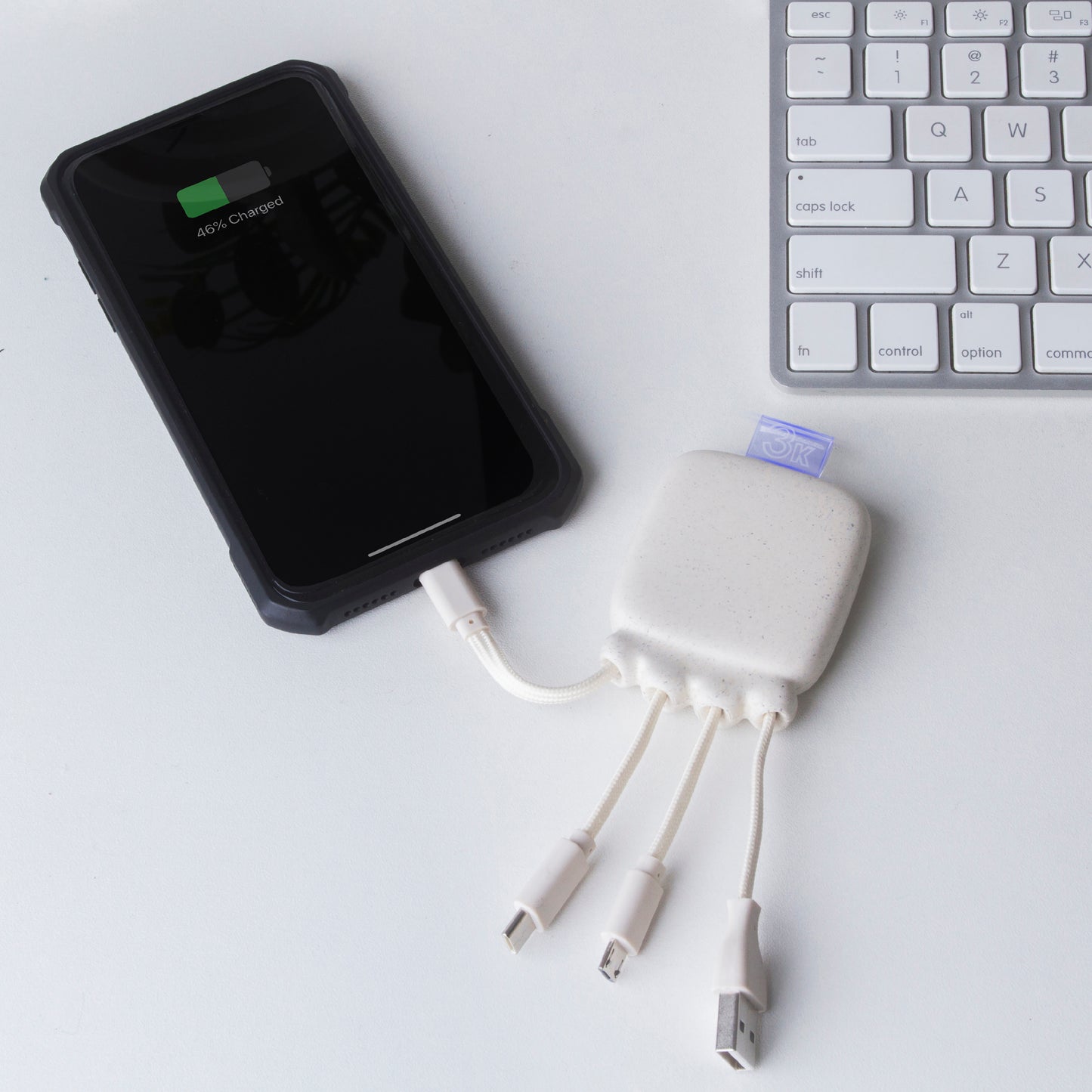 LT 41410  3192 | Xoopar Octopus Gamma 2 Powerbank with Bio Charging cable 3000mAh