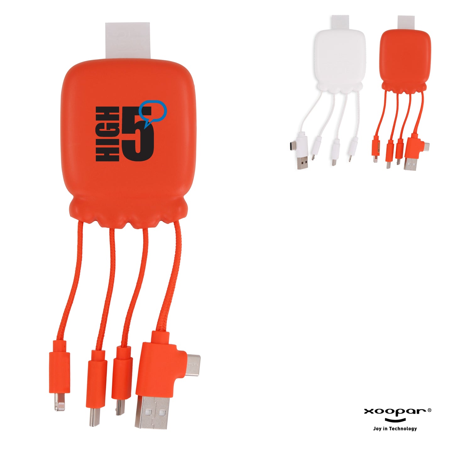LT 41410  3192 | Xoopar Octopus Gamma 2 Powerbank with Bio Charging cable 3000mAh