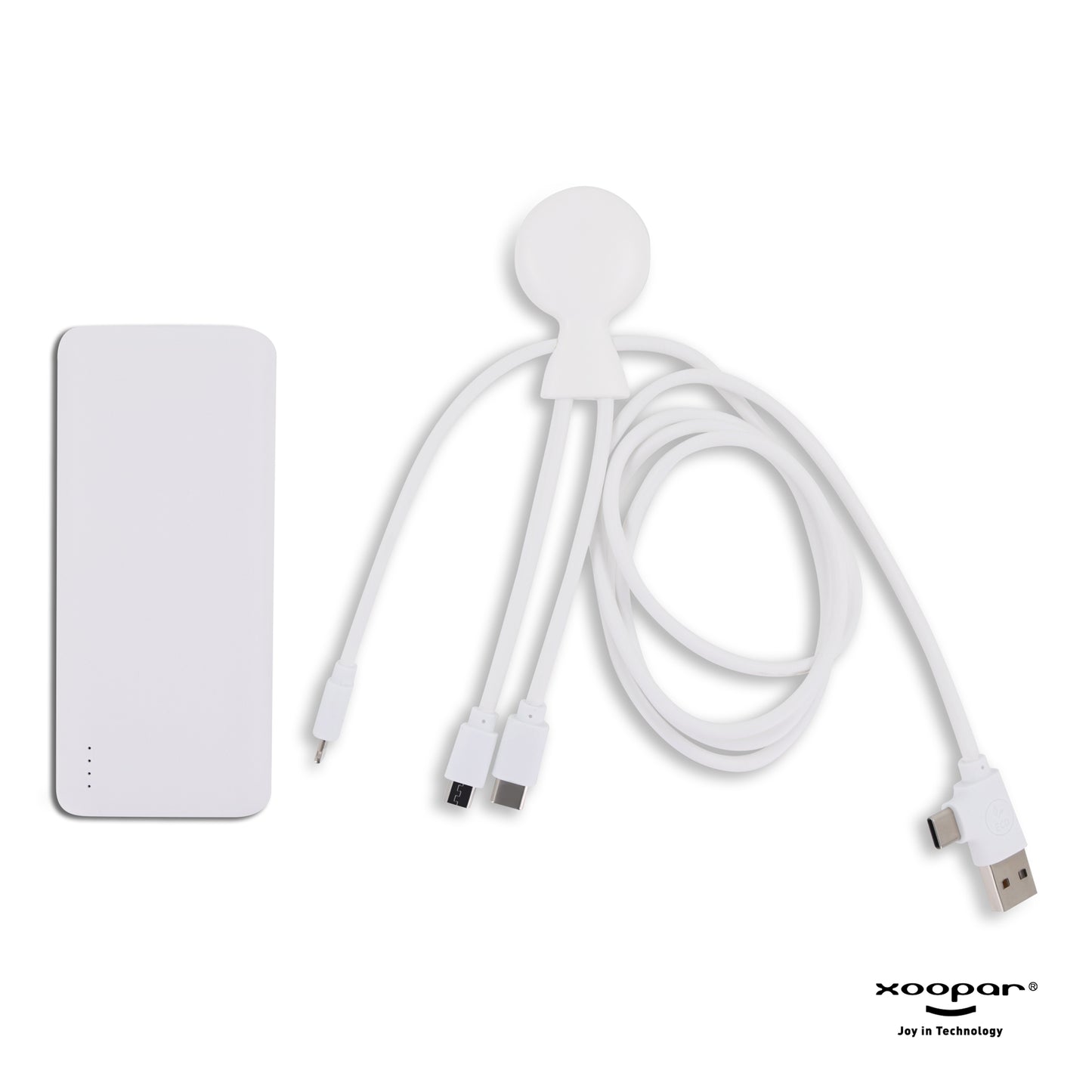 LT 41713  3199 | Xoopar Mr. Bio Powerbank and Cable pack 7000mAh