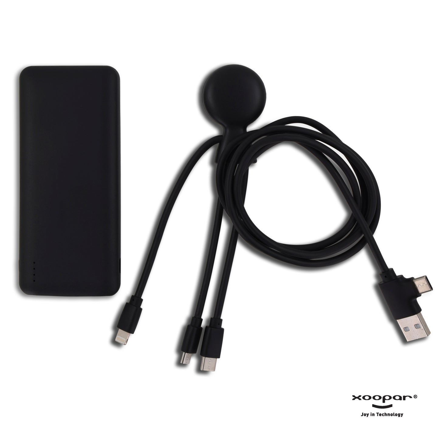 LT 41713  3199 | Xoopar Mr. Bio Powerbank and Cable pack 7000mAh