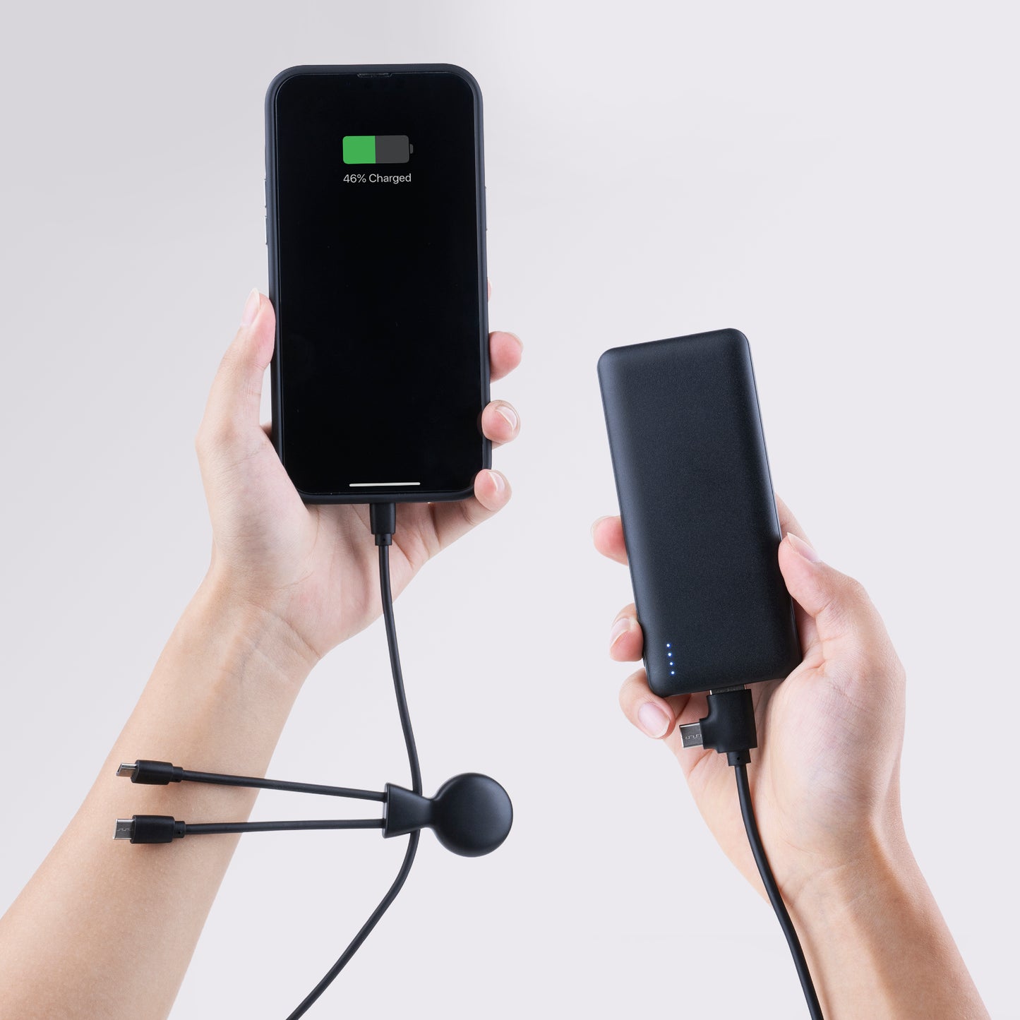 LT 41713  3199 | Xoopar Mr. Bio Powerbank and Cable pack 7000mAh