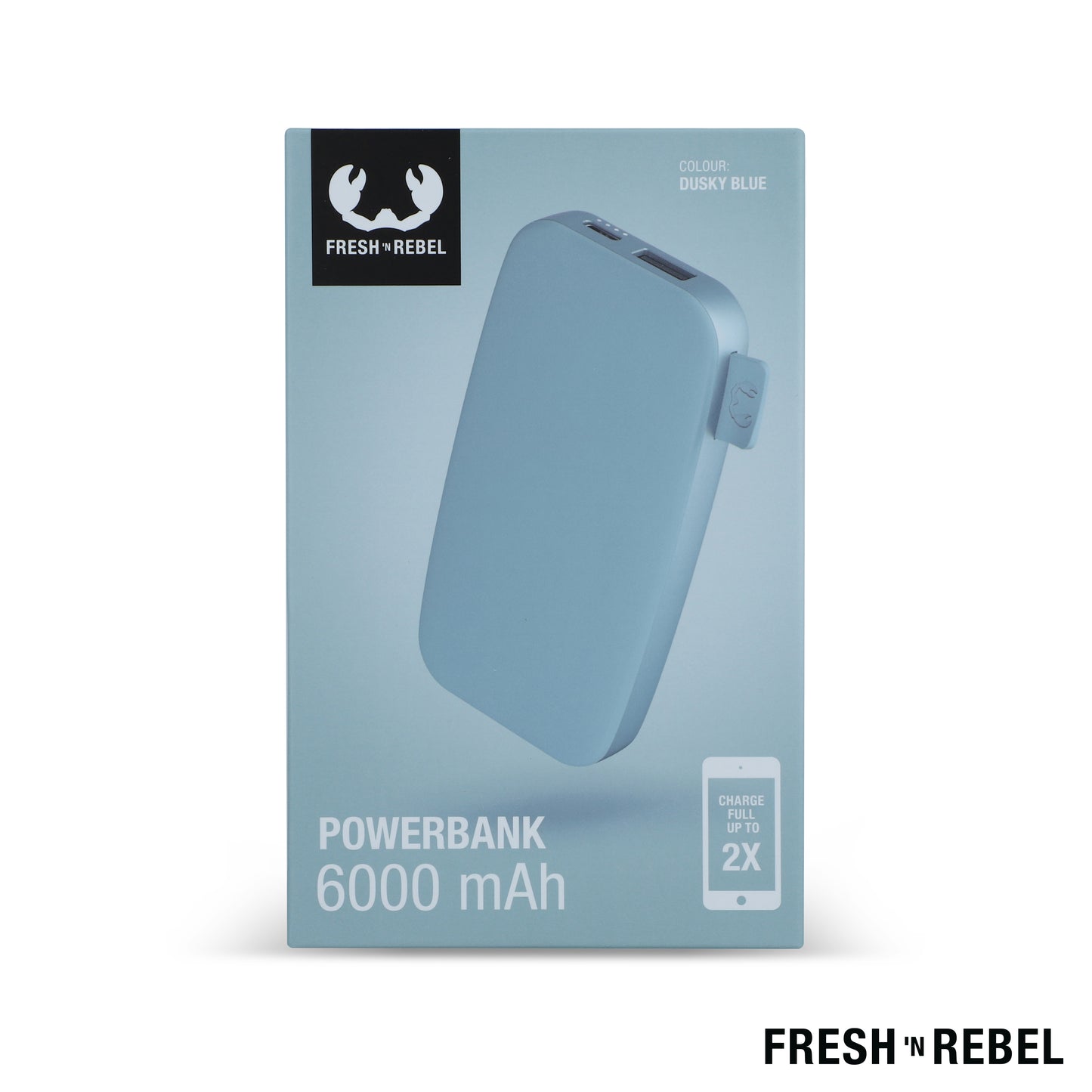 LT 49401  2PB6100 | Fresh 'n Rebel Powerbank 6000mAh USB-C