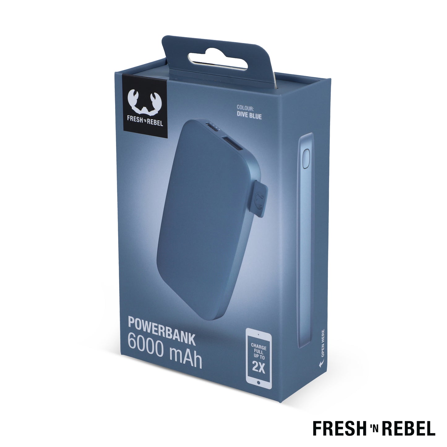 LT 49401  2PB6100 | Fresh 'n Rebel Powerbank 6000mAh USB-C