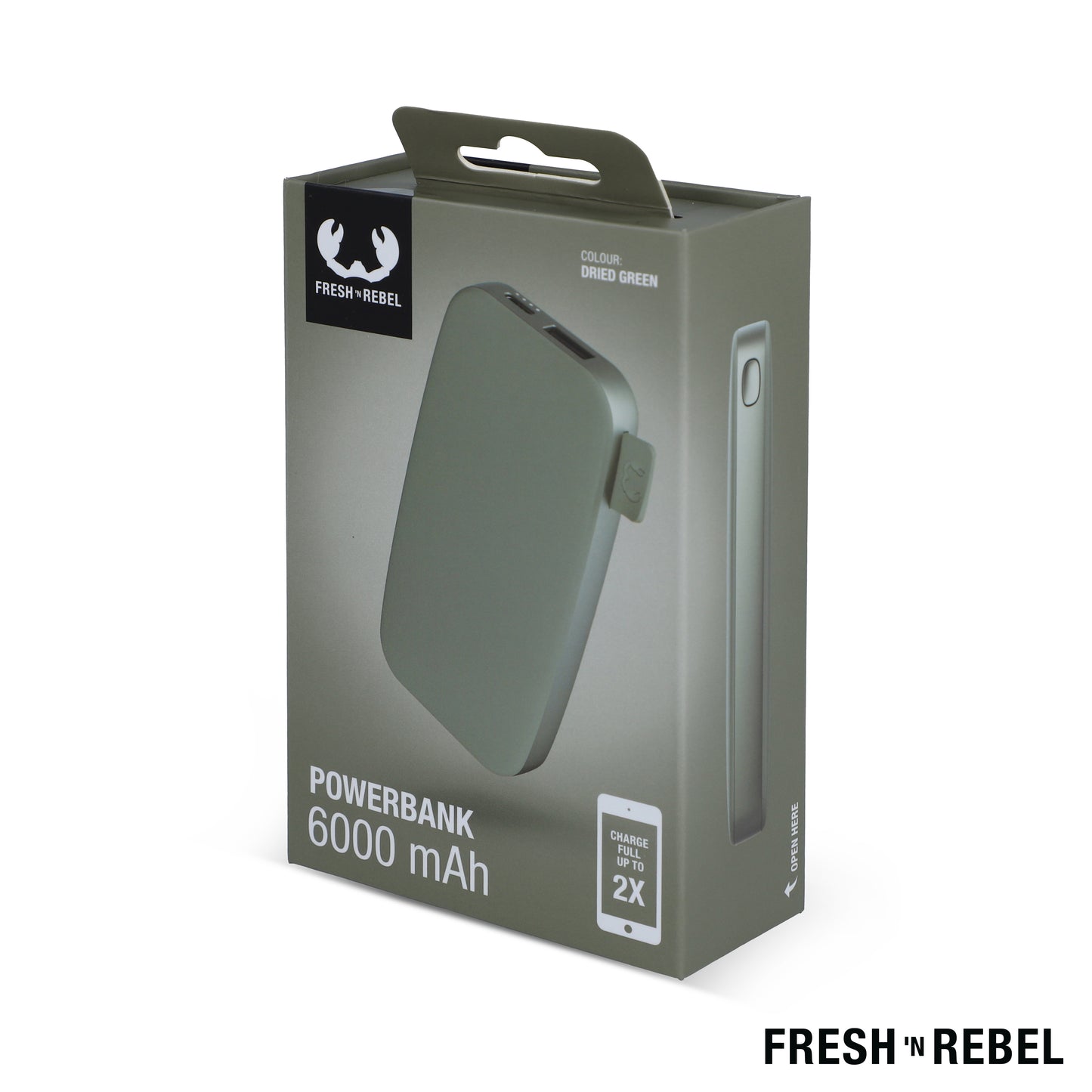 LT 49401  2PB6100 | Fresh 'n Rebel Powerbank 6000mAh USB-C