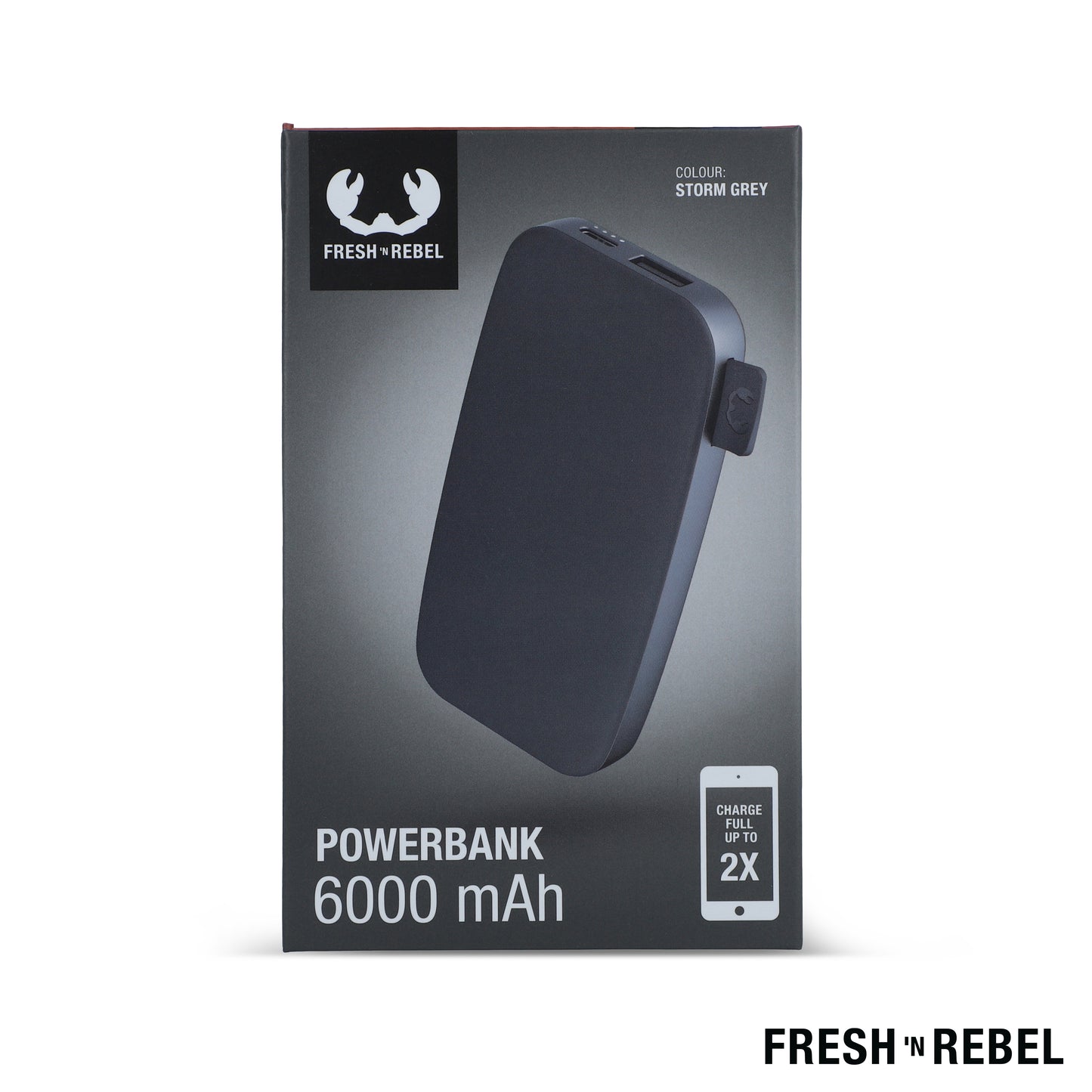LT 49401  2PB6100 | Fresh 'n Rebel Powerbank 6000mAh USB-C