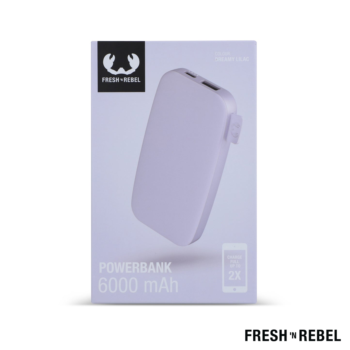 LT 49401  2PB6100 | Fresh 'n Rebel Powerbank 6000mAh USB-C