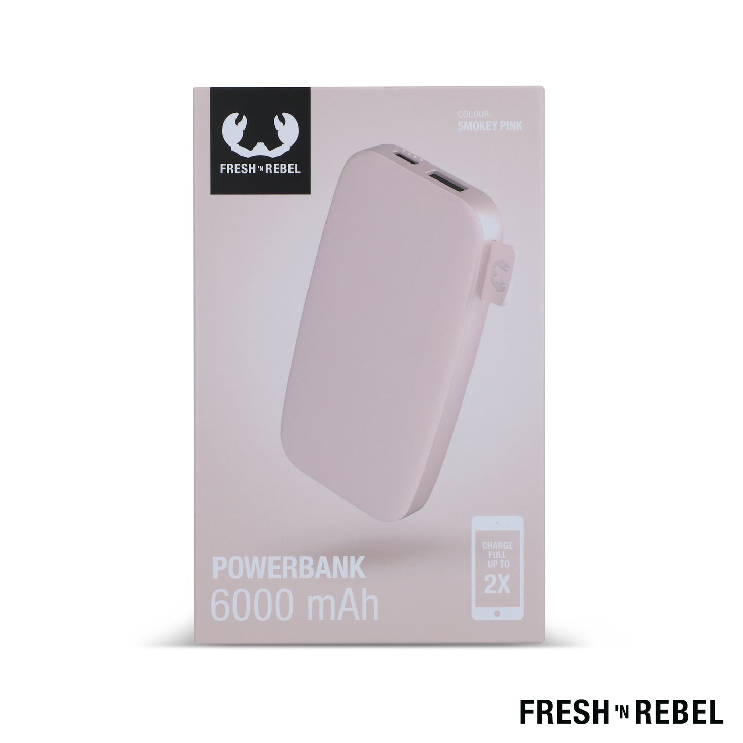 LT 49401  2PB6100 | Fresh 'n Rebel Powerbank 6000mAh USB-C