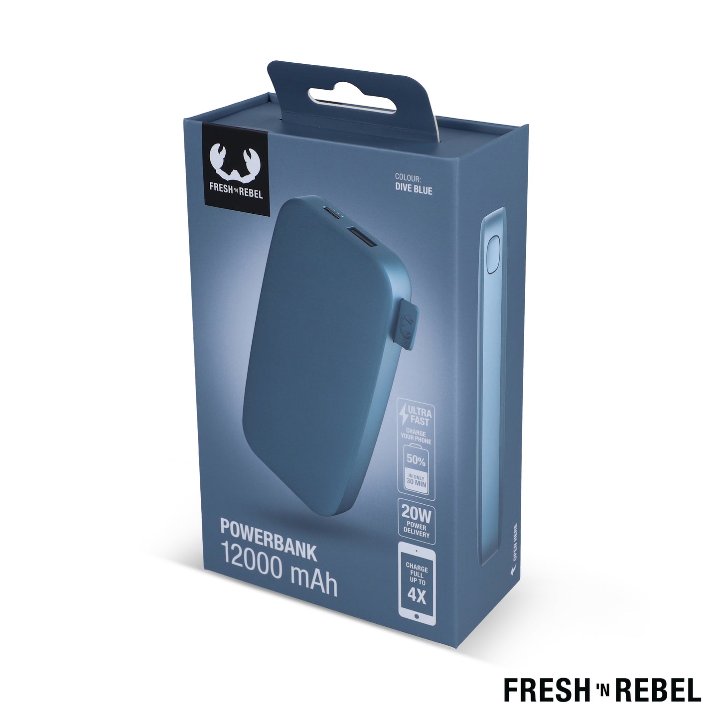 LT 49402  2PB12100 | Fresh 'n Rebel Powerbank 12000mAh USB-C Schnellladung 20W