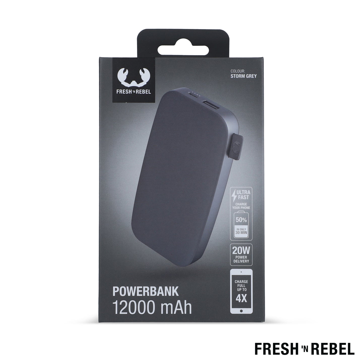 LT 49402  2PB12100 | Fresh 'n Rebel Powerbank 12000mAh USB-C Schnellladung 20W
