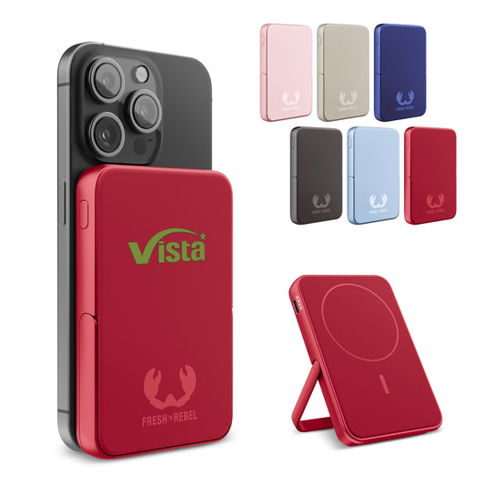 LT 49413  2PBM5000| Fresh 'n Rebel Kompatibel mit MagSafe MagSafe Powerbank Kabellose 5000mAh