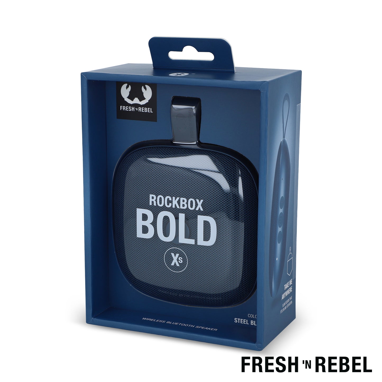 LT 49721  1RB5100 | Fresh 'n Rebel Rockbox Bold Xs splashproof TWS speaker 4W
