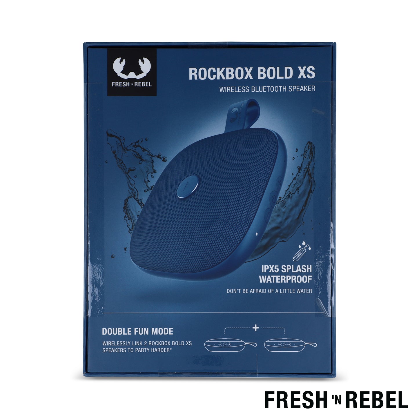 LT 49721  1RB5100 | Fresh 'n Rebel Rockbox Bold Xs splashproof TWS speaker 4W