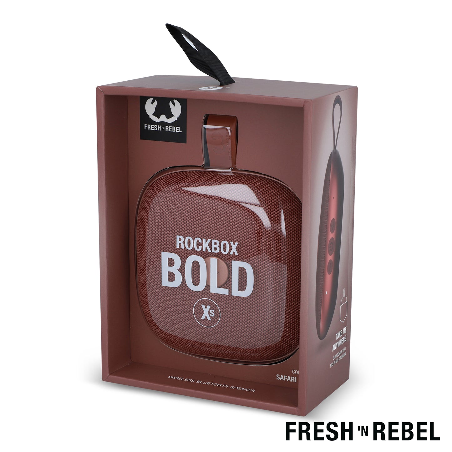 LT 49721  1RB5100 | Fresh 'n Rebel Rockbox Bold Xs splashproof TWS speaker 4W