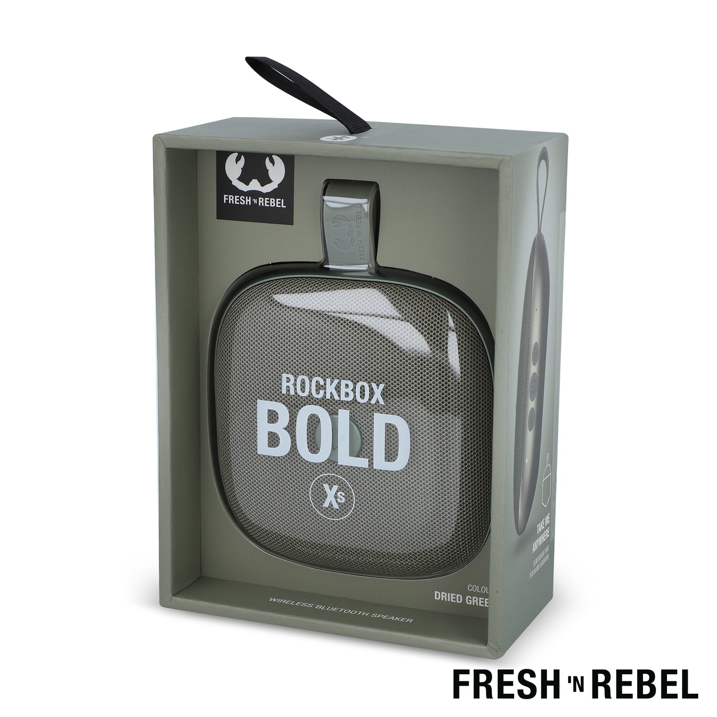 LT 49721  1RB5100 | Fresh 'n Rebel Rockbox Bold Xs splashproof TWS speaker 4W