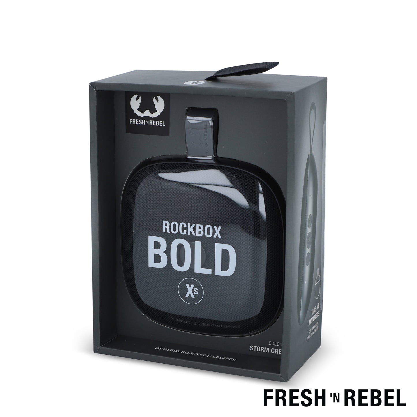 LT 49721  1RB5100 | Fresh 'n Rebel Rockbox Bold Xs splashproof TWS speaker 4W