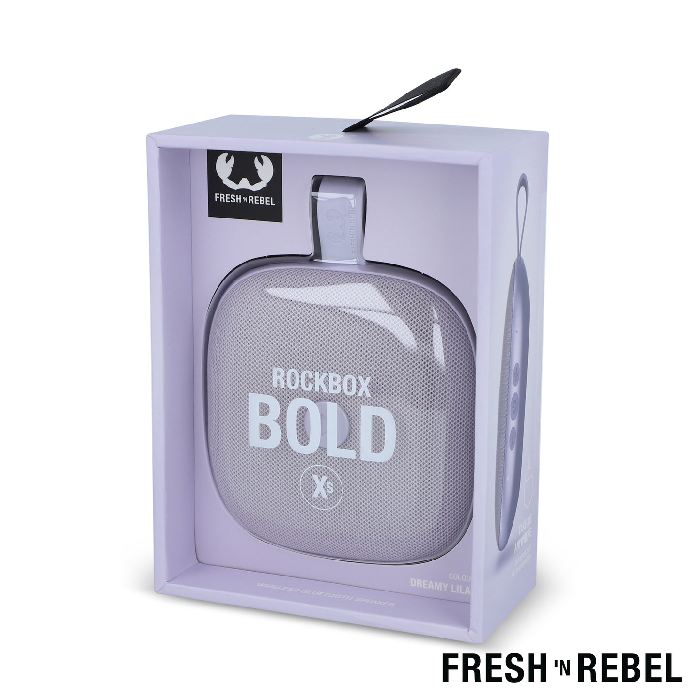 LT 49721  1RB5100 | Fresh 'n Rebel Rockbox Bold Xs splashproof TWS speaker 4W