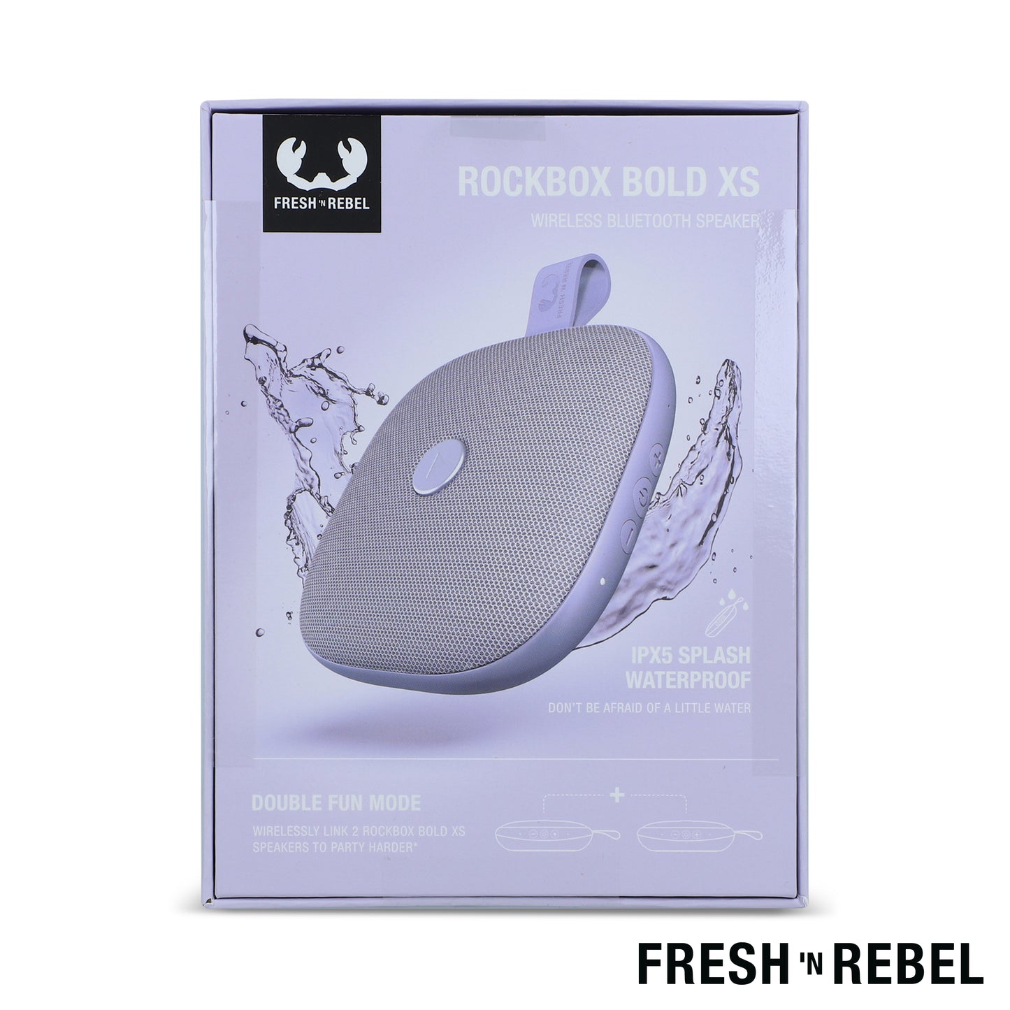 LT 49721  1RB5100 | Fresh 'n Rebel Rockbox Bold Xs splashproof TWS speaker 4W
