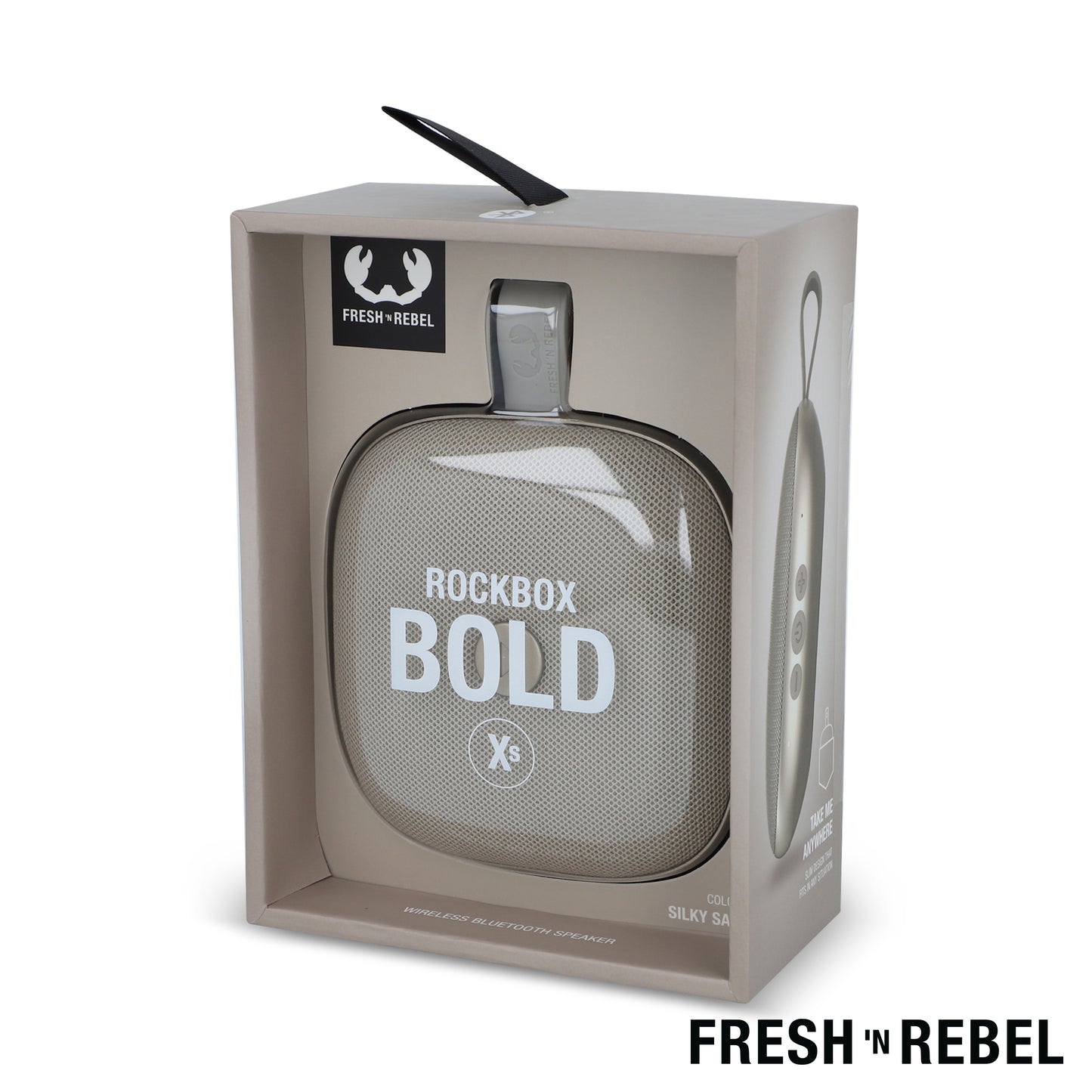 LT 49721  1RB5100 | Fresh 'n Rebel Rockbox Bold Xs splashproof TWS speaker 4W