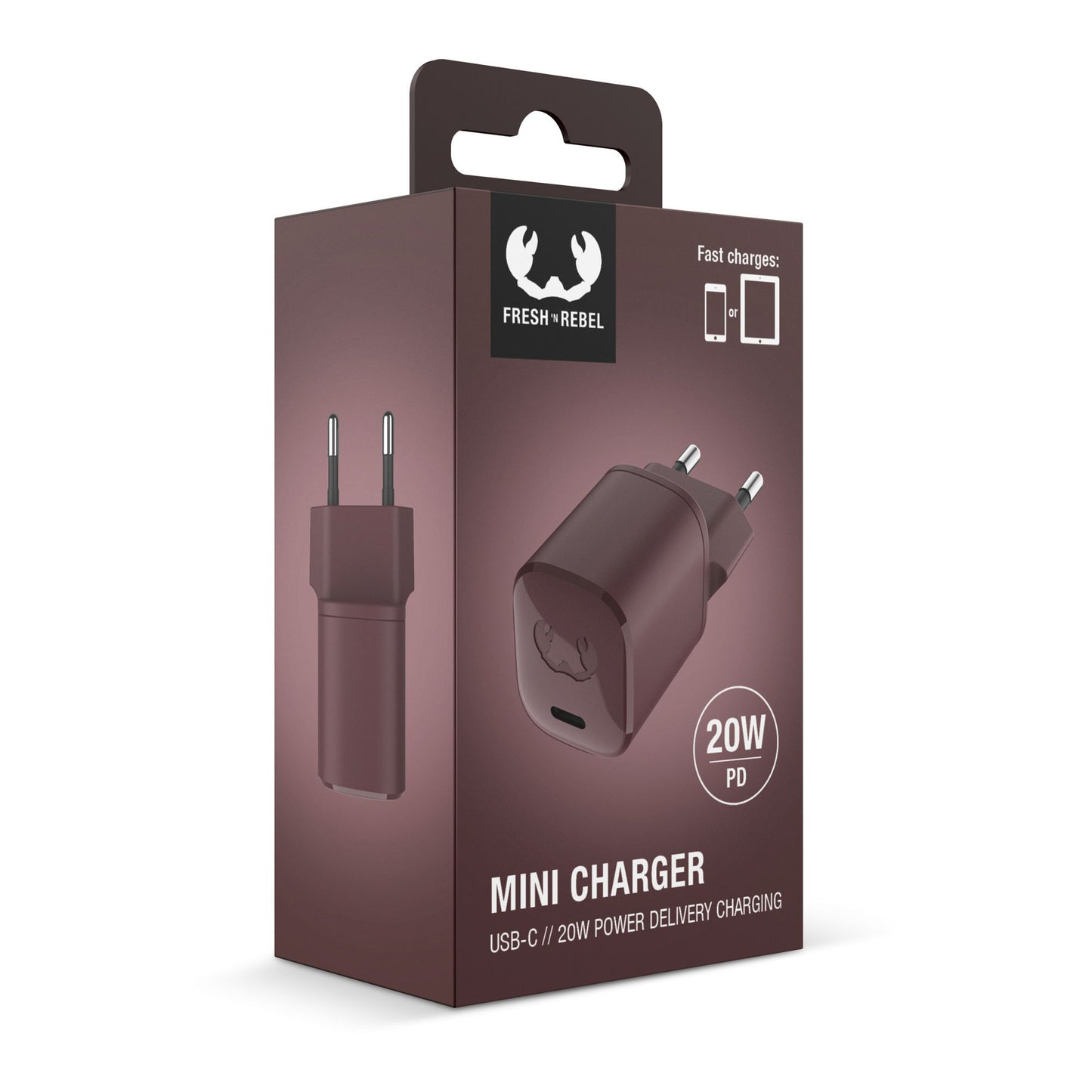 LT 49727  2WC20 I Fresh & Rebel USB-C Mini Charger USB-C PD // 20W