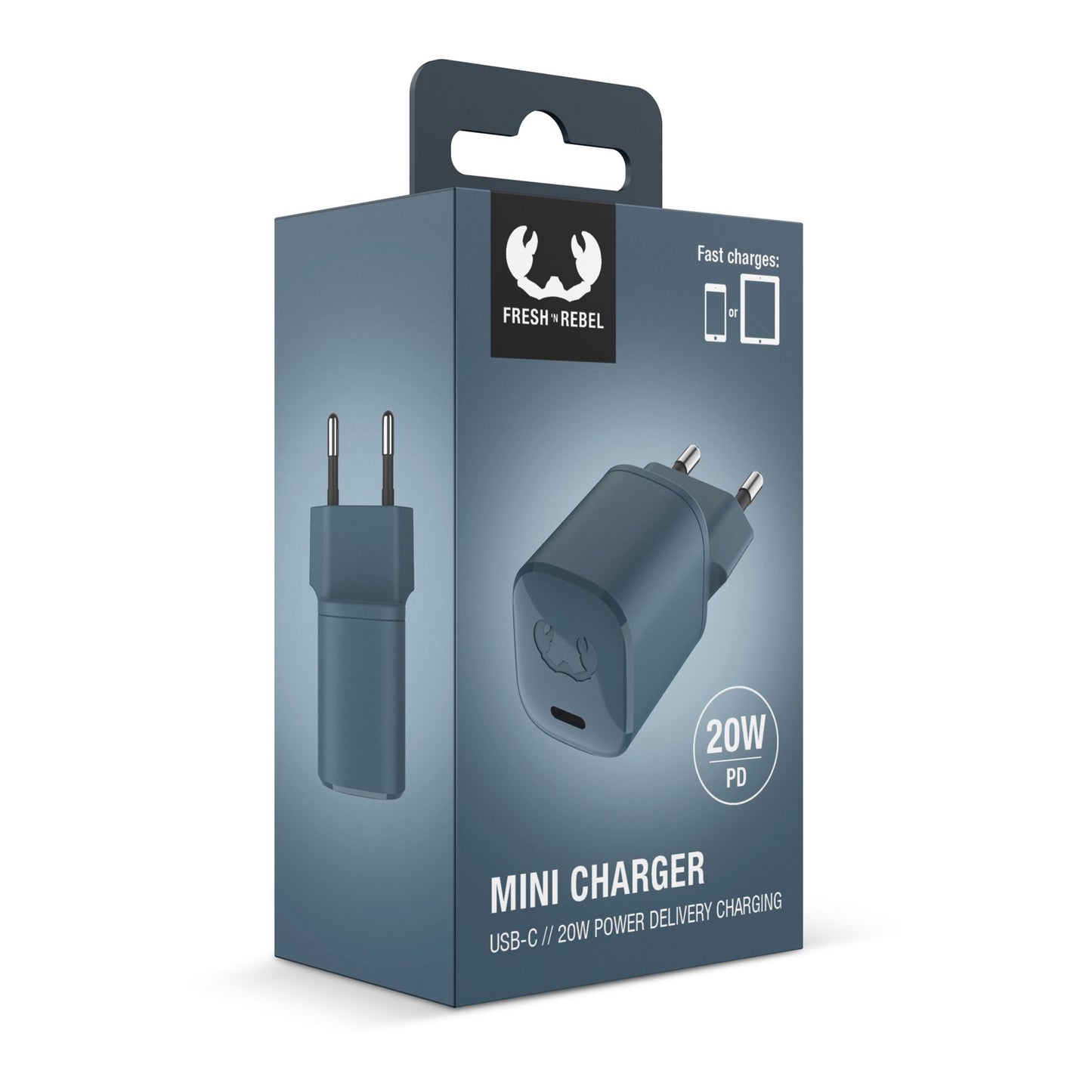 LT 49727  2WC20 I Fresh & Rebel USB-C Mini Charger USB-C PD // 20W
