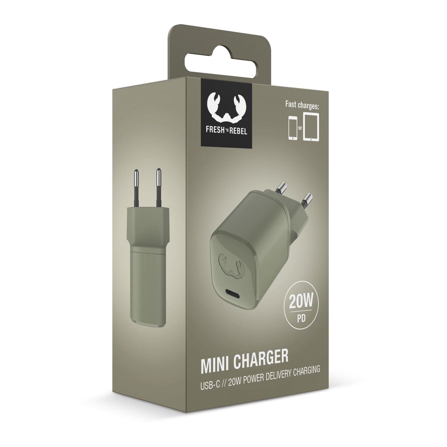 LT 49727  2WC20 I Fresh & Rebel USB-C Mini Charger USB-C PD // 20W