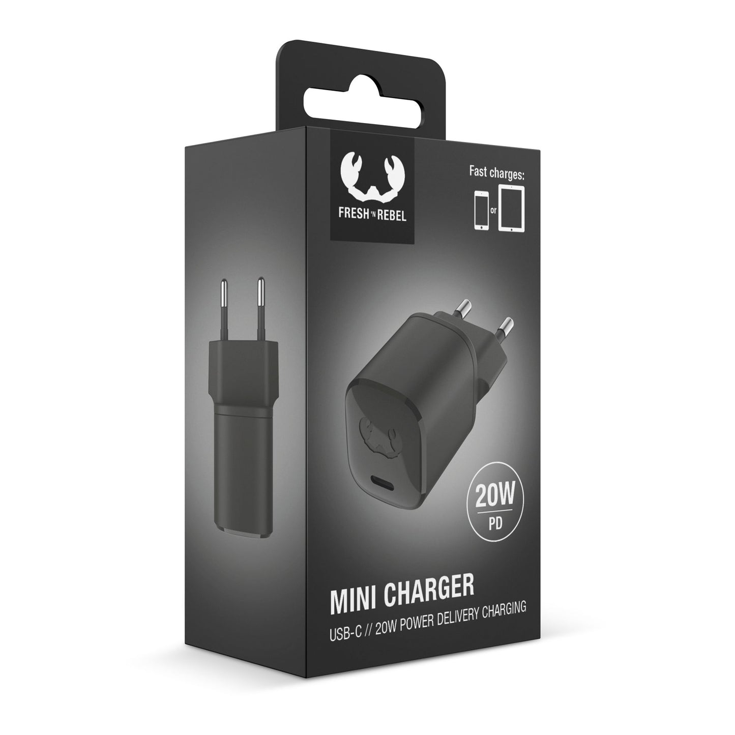 LT 49727  2WC20 I Fresh & Rebel USB-C Mini Charger USB-C PD // 20W