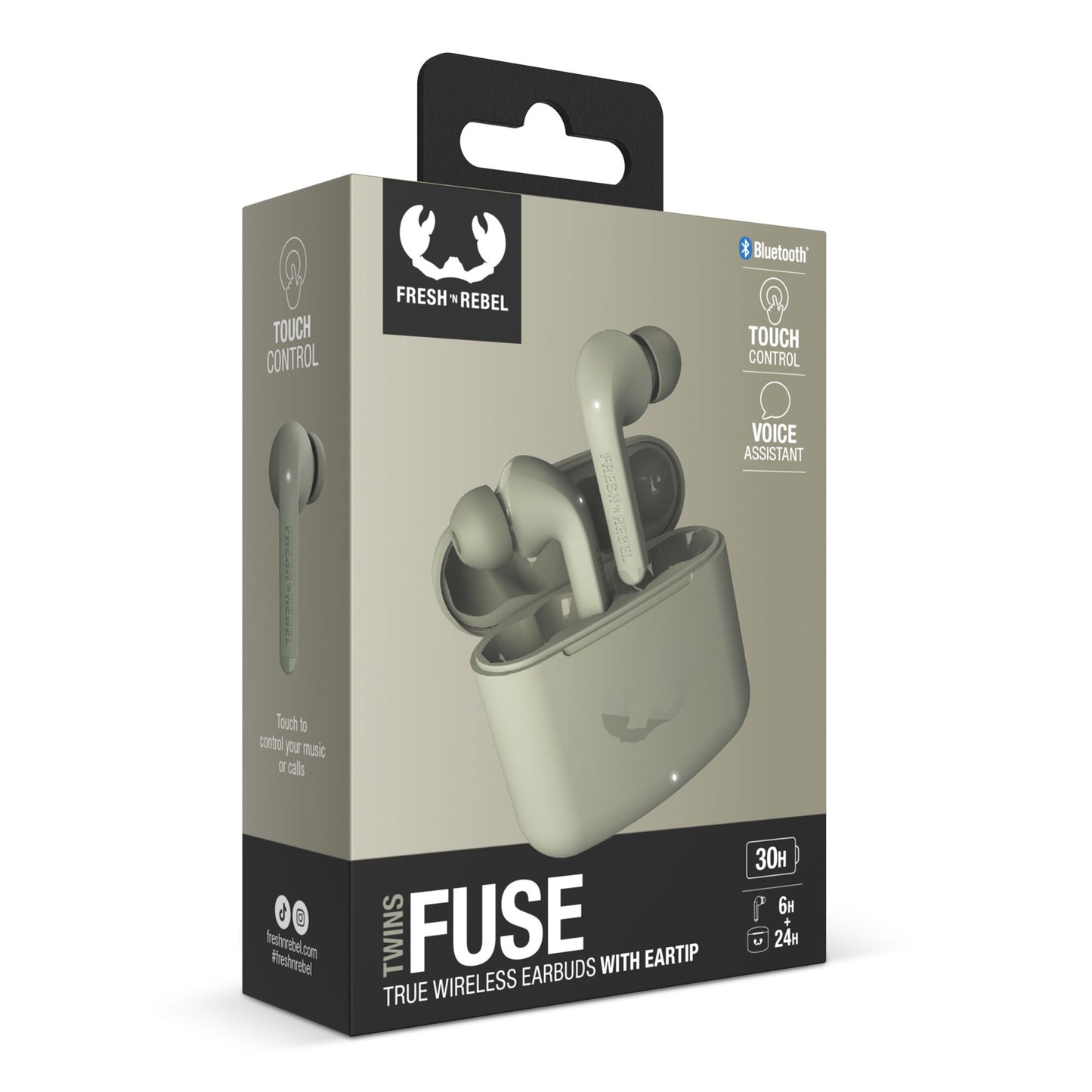 LT 49728  3TW1300 I Fresh 'n Rebel Twins Fuse - True Wireless earbuds
