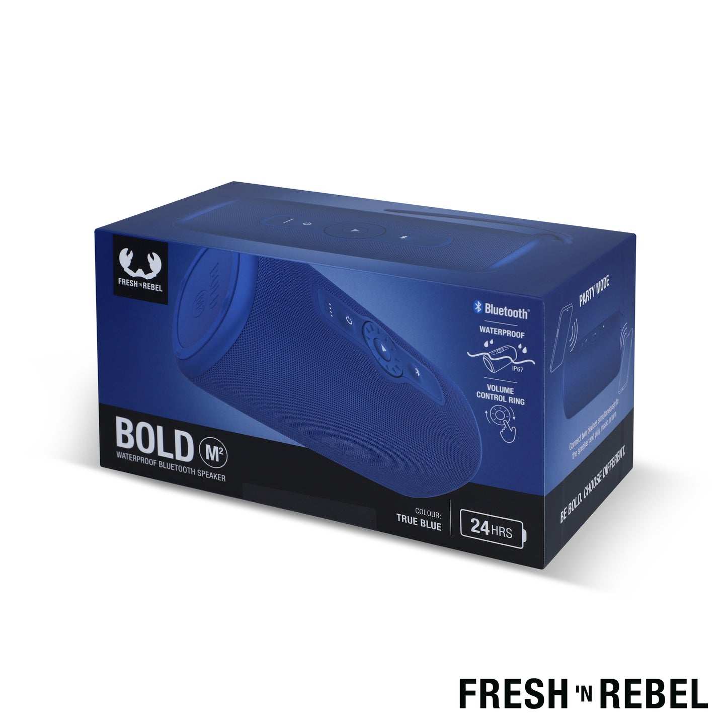 LT 49731  1RB7400 I Fresh 'n Rebel Bold M2-Waterproof Bluetooth speaker