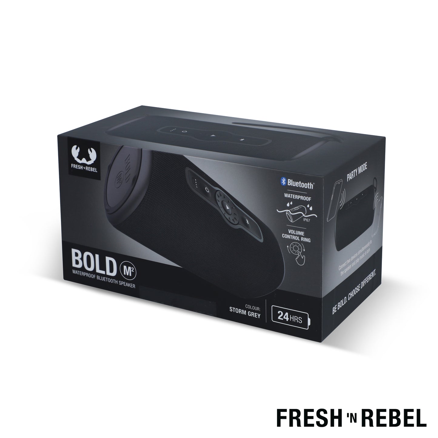 LT 49731  1RB7400 I Fresh 'n Rebel Bold M2-Waterproof Bluetooth speaker