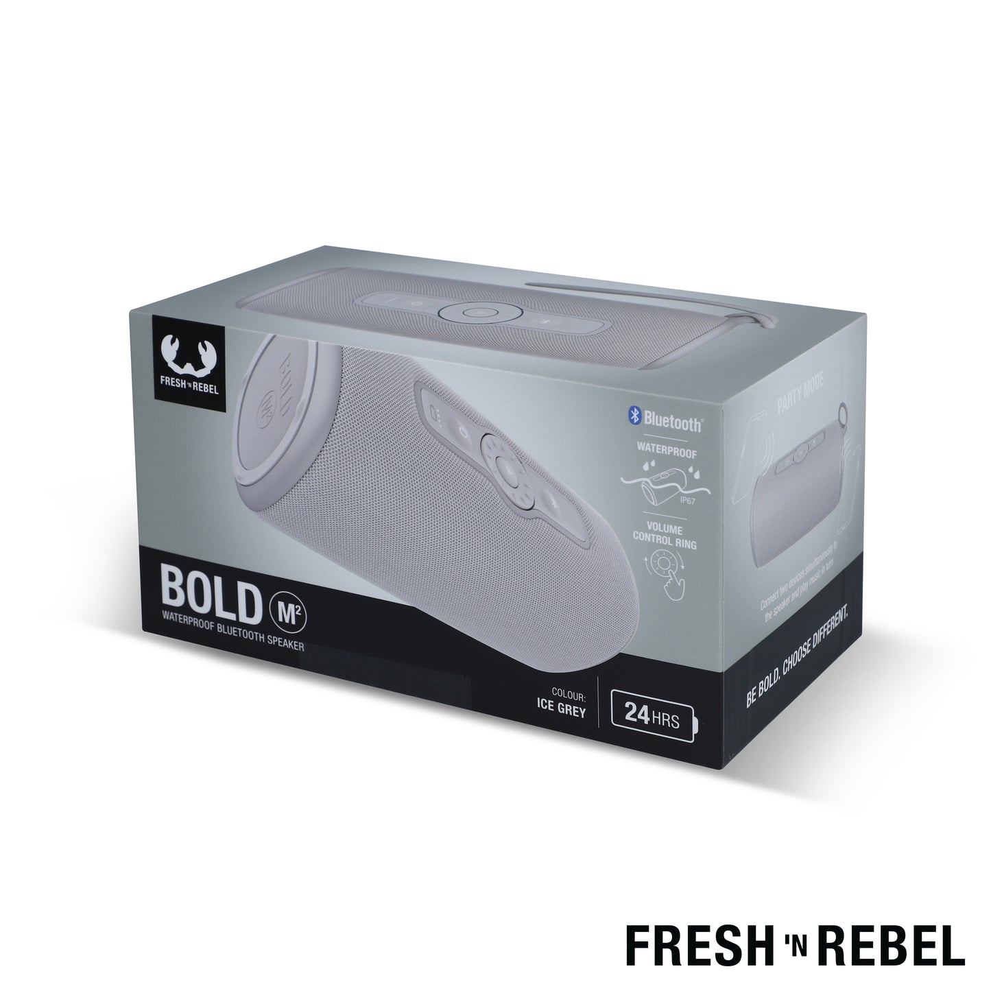LT 49731  1RB7400 I Fresh 'n Rebel Bold M2-Waterproof Bluetooth speaker