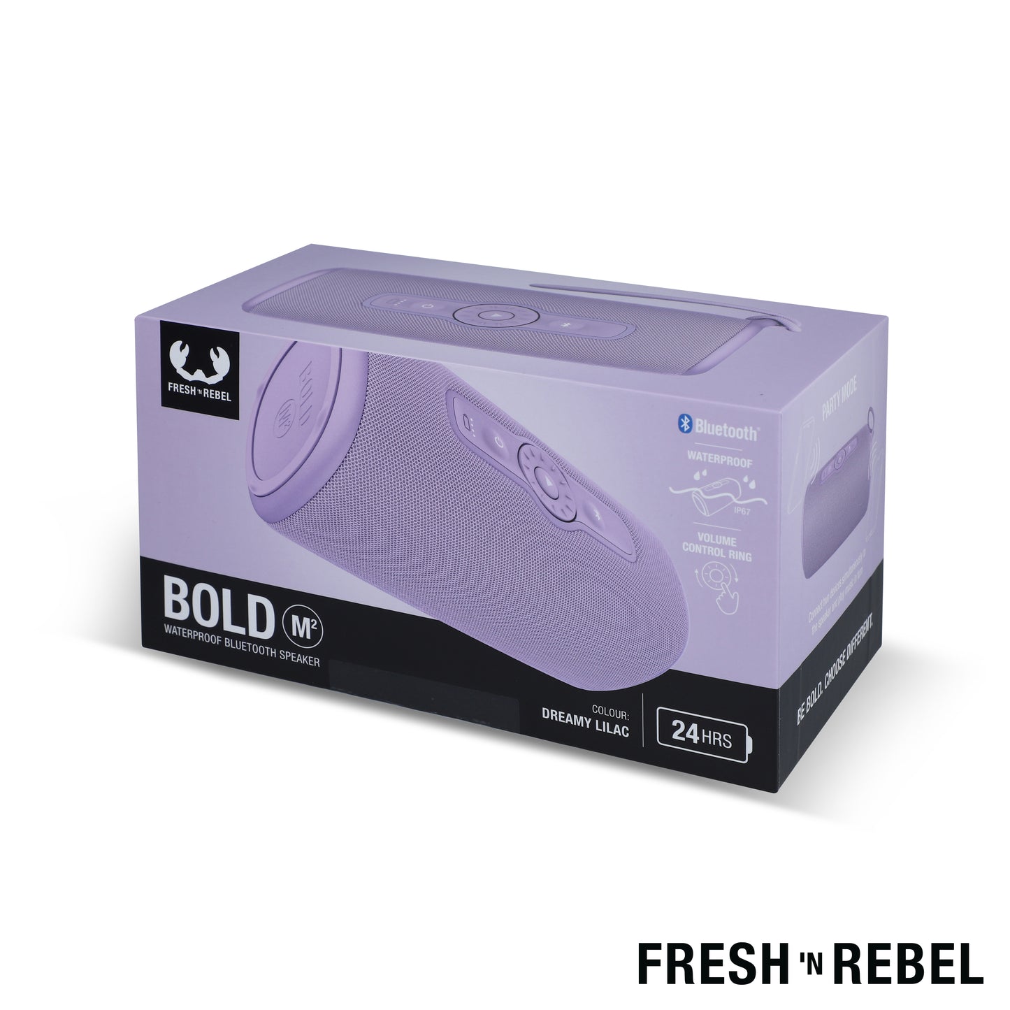 LT 49731  1RB7400 I Fresh 'n Rebel Bold M2-Waterproof Bluetooth speaker