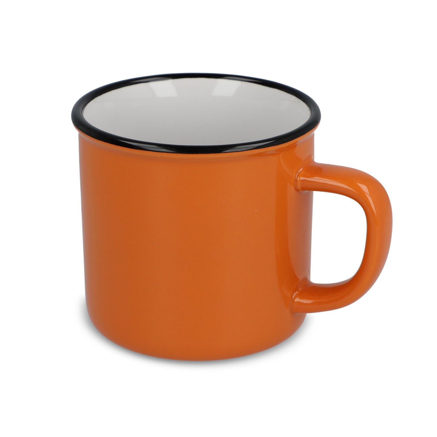 LT51111  Keramiktasse im Emaille-Stil, 280 ml