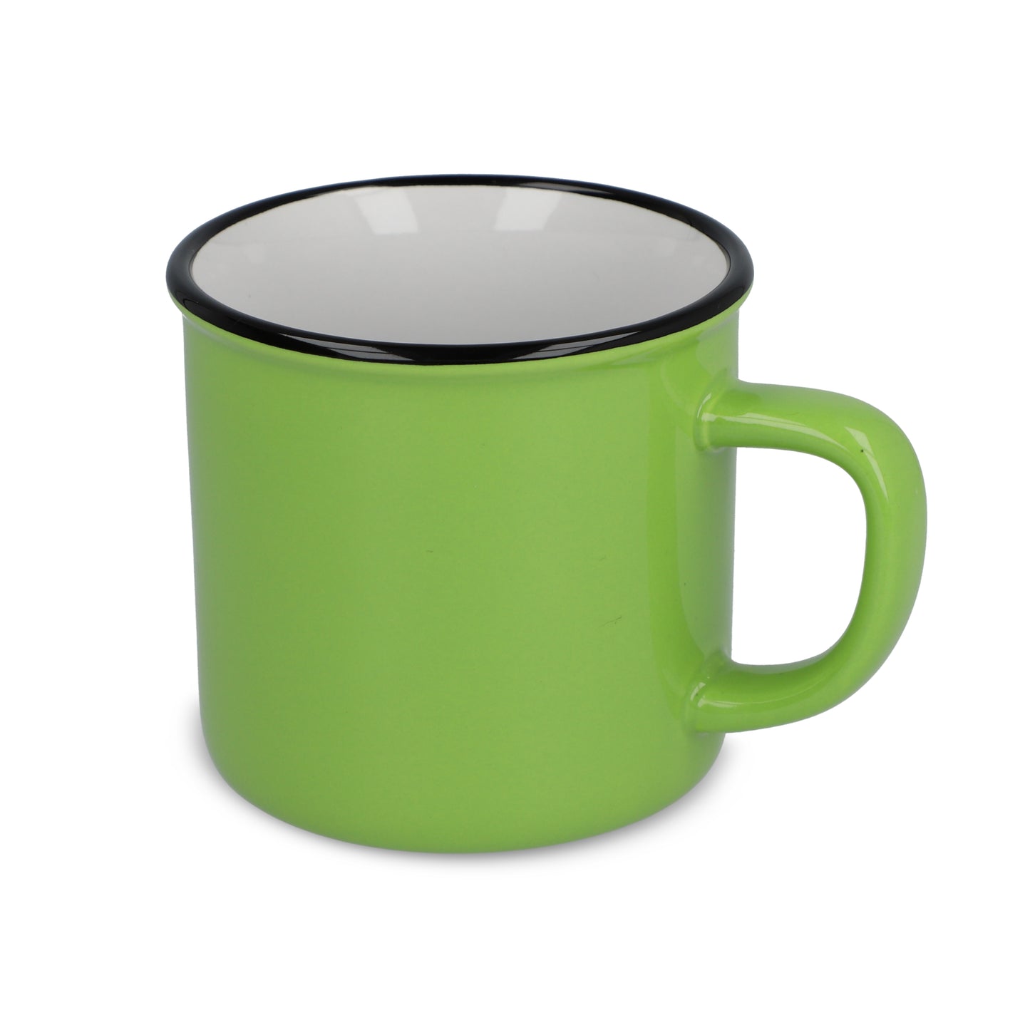 LT51111  Keramiktasse im Emaille-Stil, 280 ml