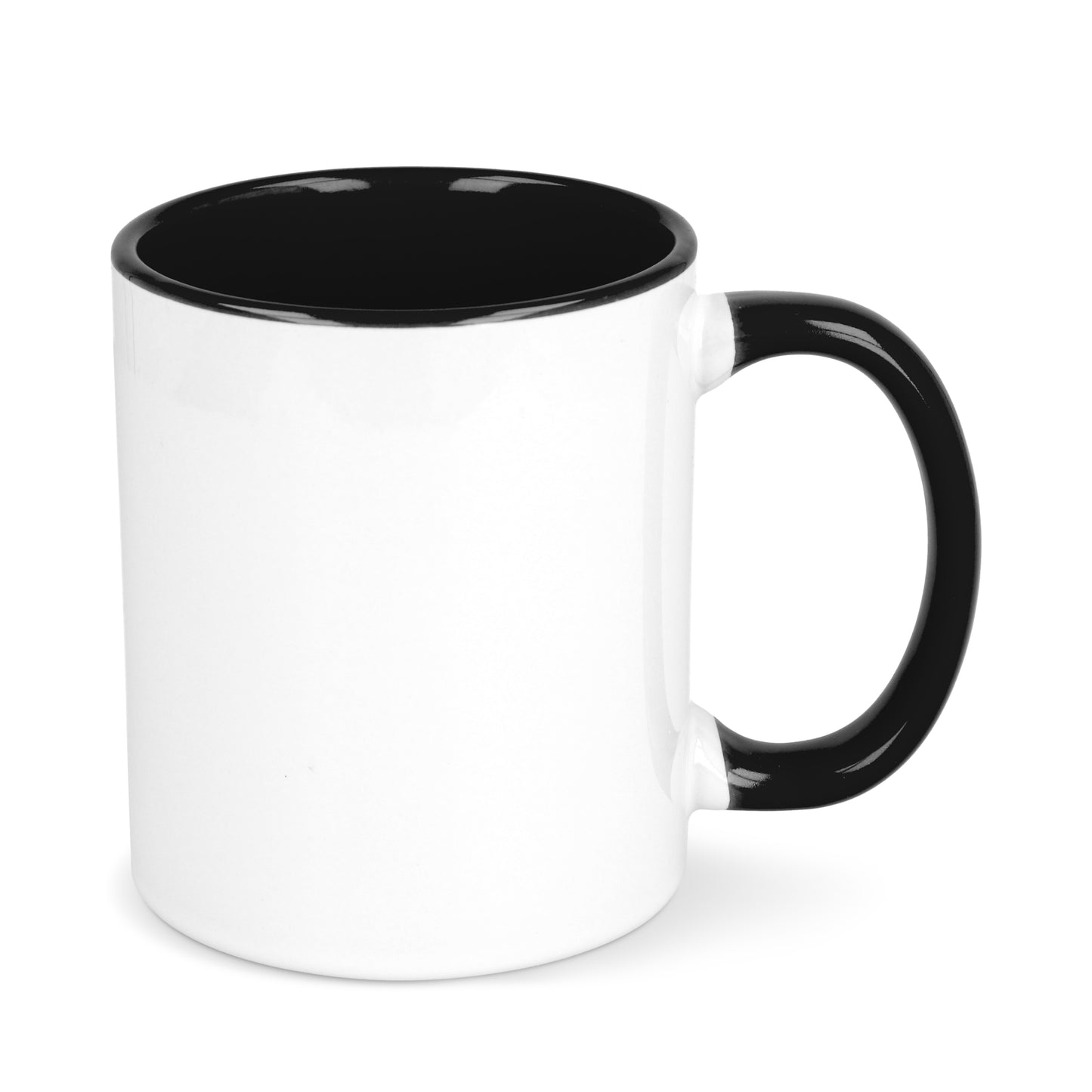 LT51164  Oslo Subli Becher mit farbiger Innenseite und Henkel, 300 ml