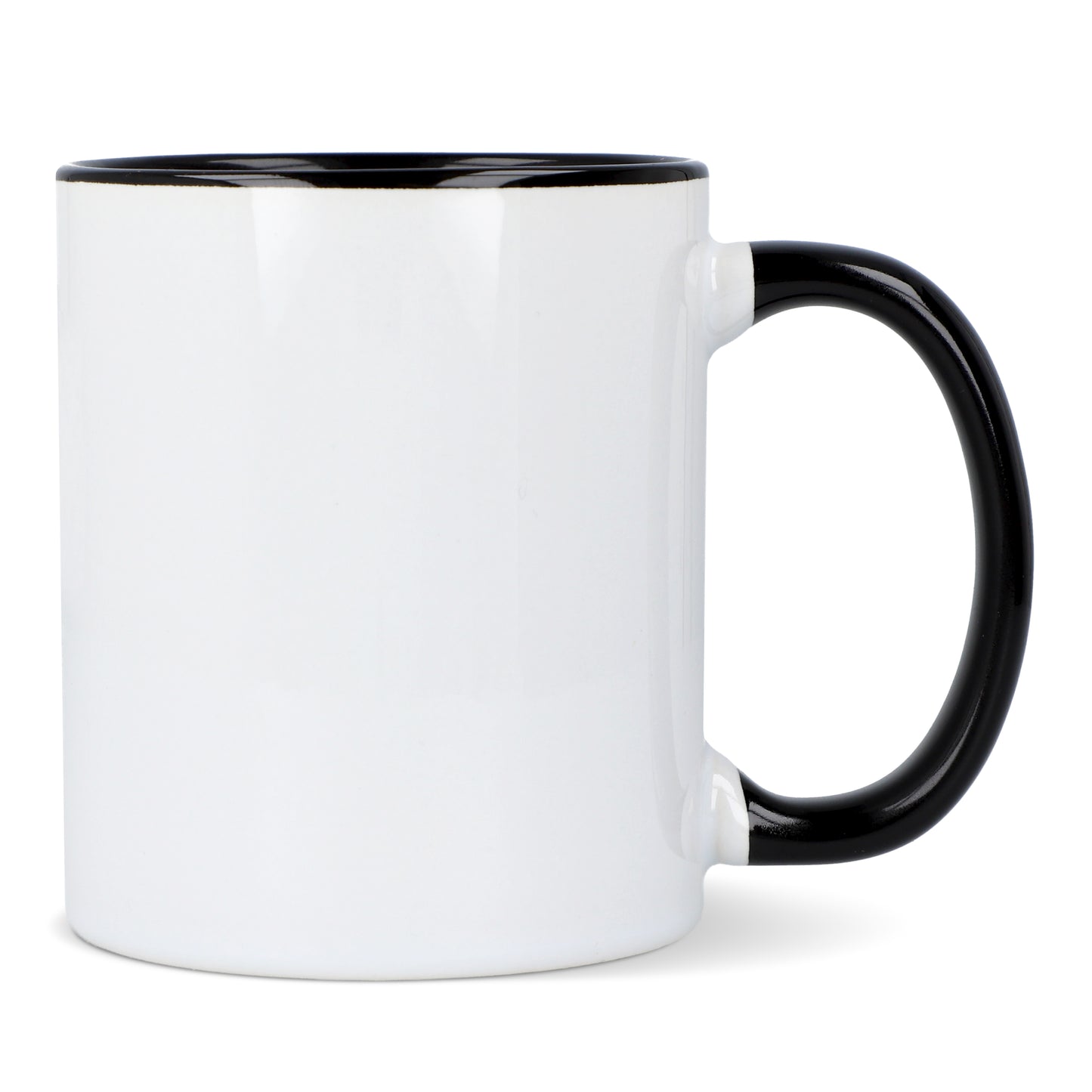 LT51164  Oslo Subli Becher mit farbiger Innenseite und Henkel, 300 ml