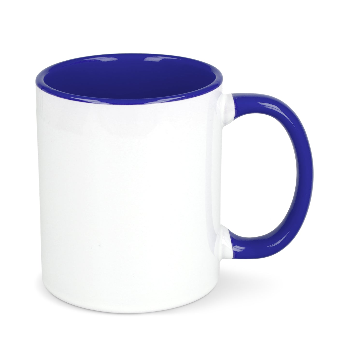 LT51164  Oslo Subli Becher mit farbiger Innenseite und Henkel, 300 ml