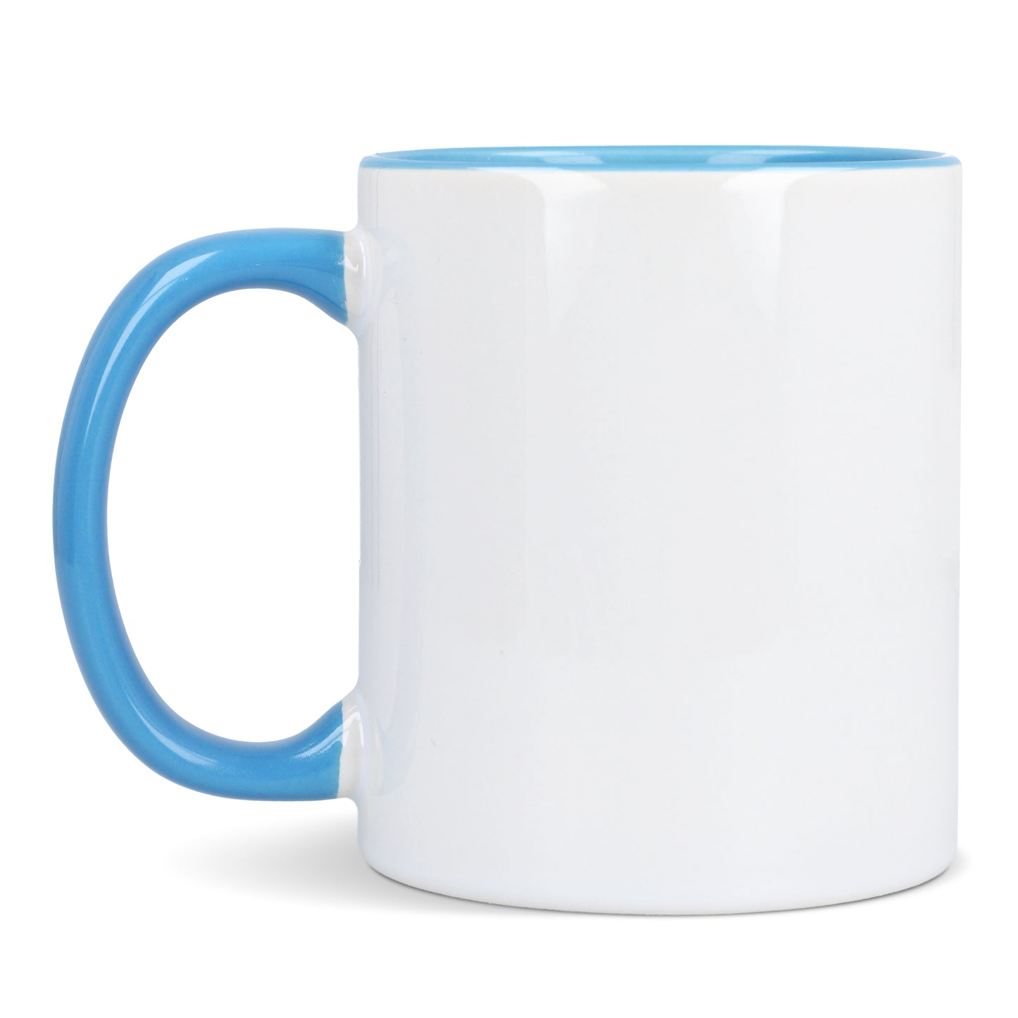 LT51164  Oslo Subli Becher mit farbiger Innenseite und Henkel, 300 ml