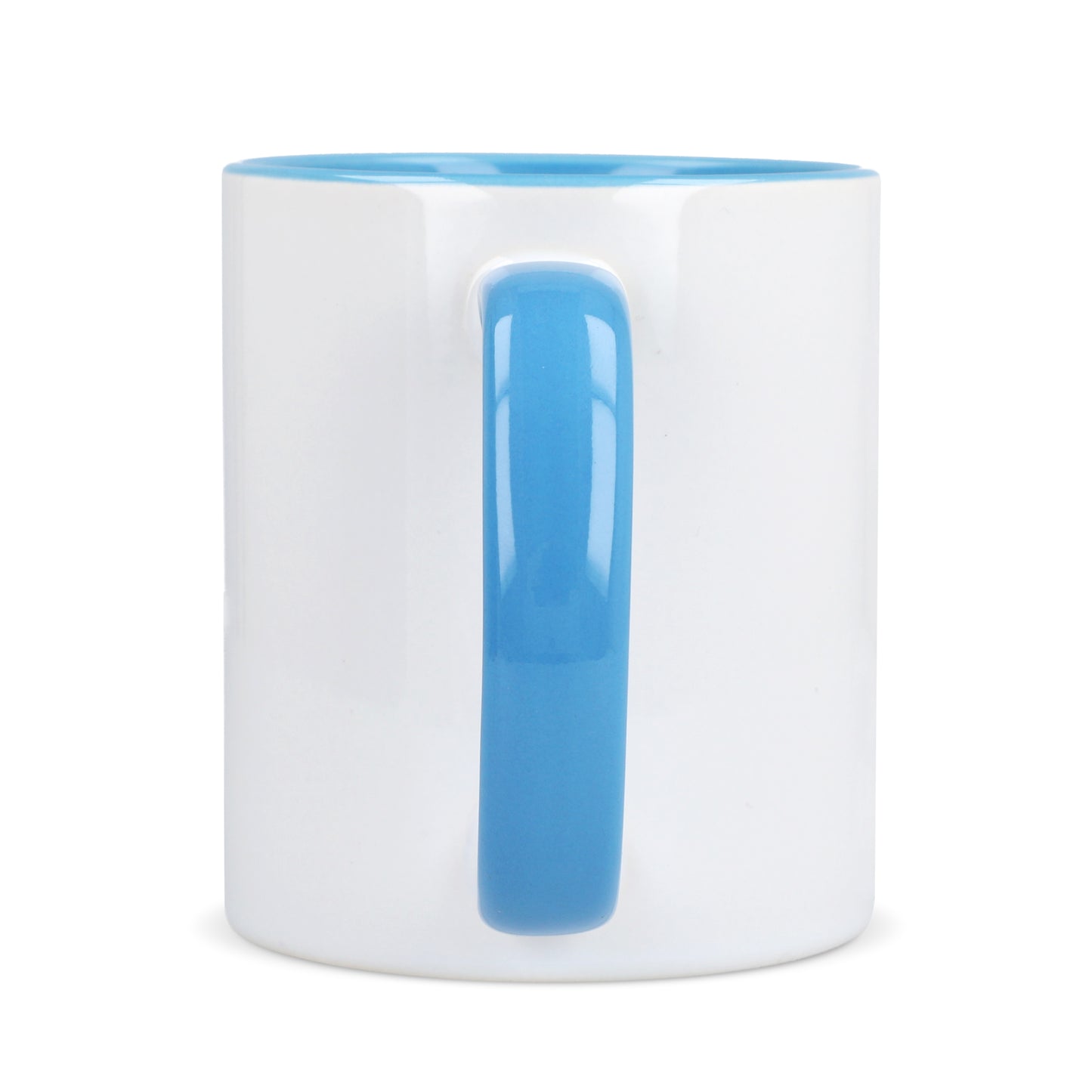 LT51164  Oslo Subli Becher mit farbiger Innenseite und Henkel, 300 ml