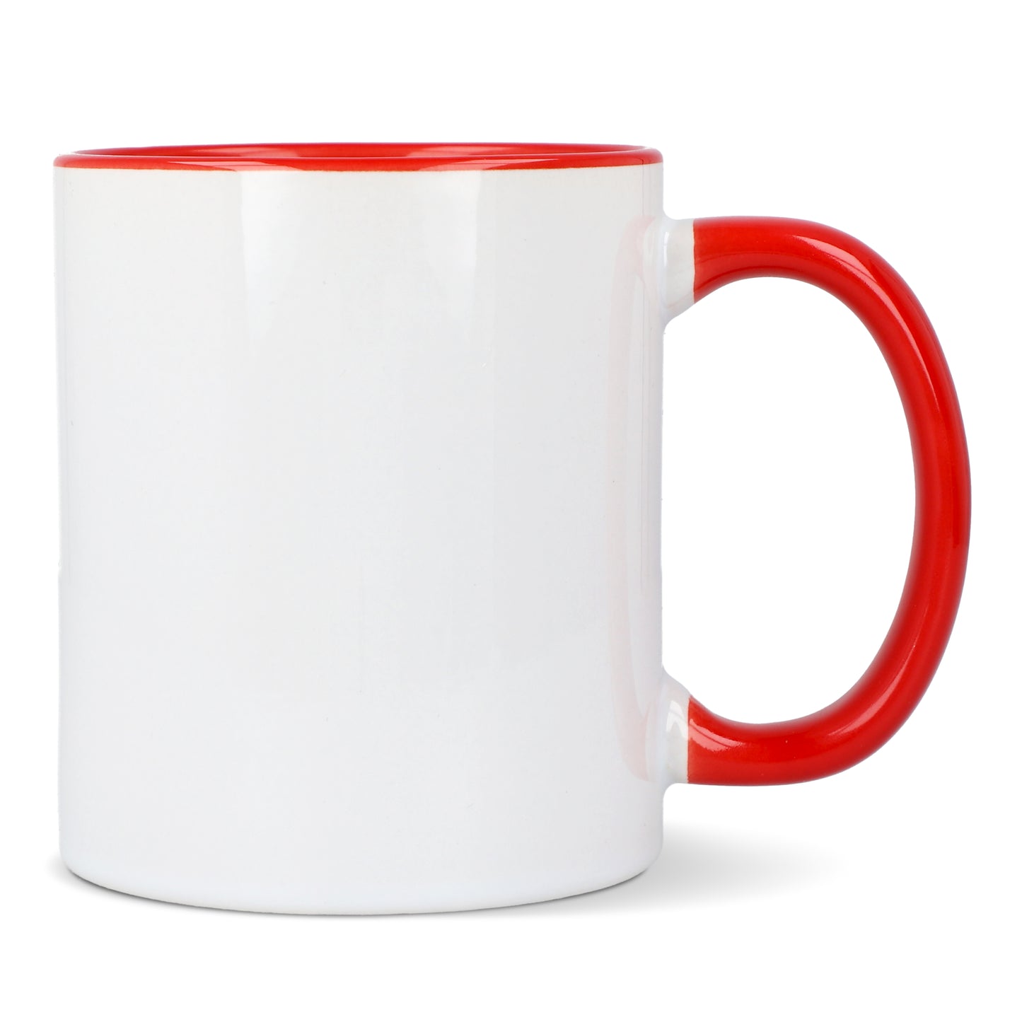 LT51164  Oslo Subli Becher mit farbiger Innenseite und Henkel, 300 ml