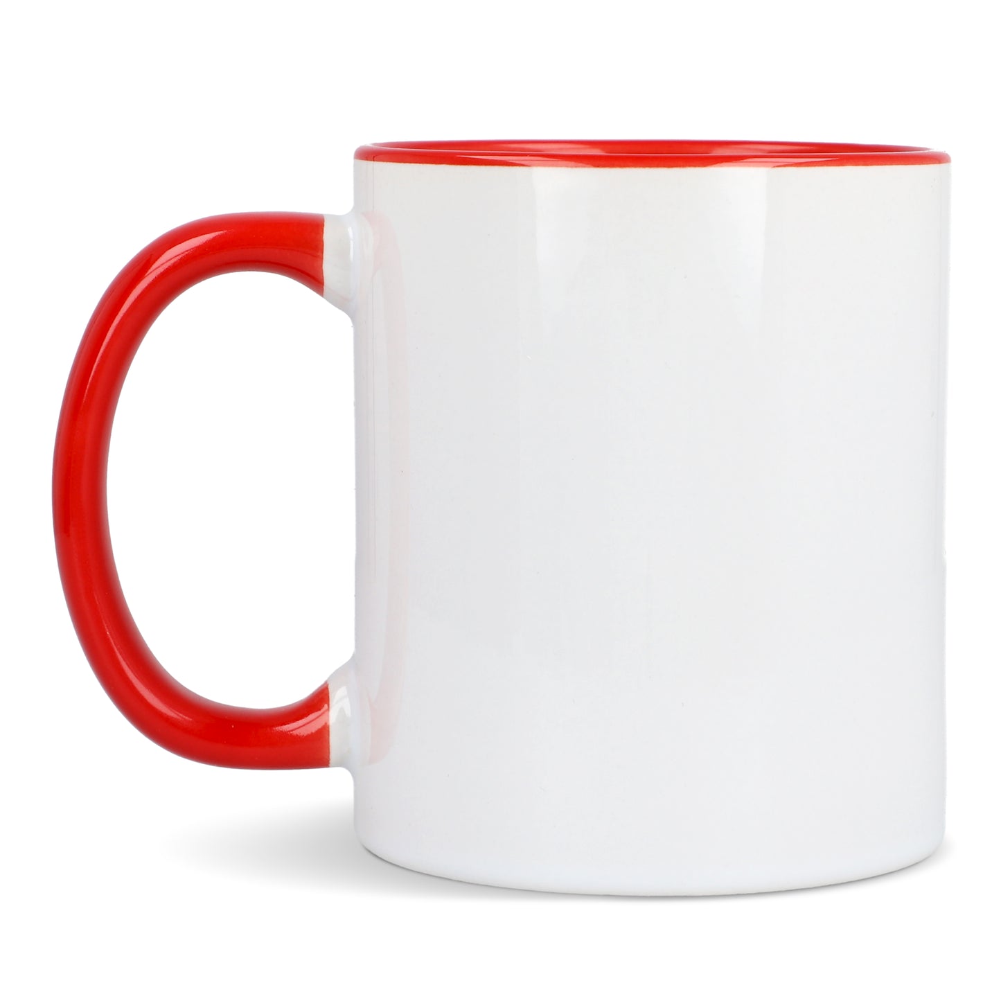 LT51164  Oslo Subli Becher mit farbiger Innenseite und Henkel, 300 ml