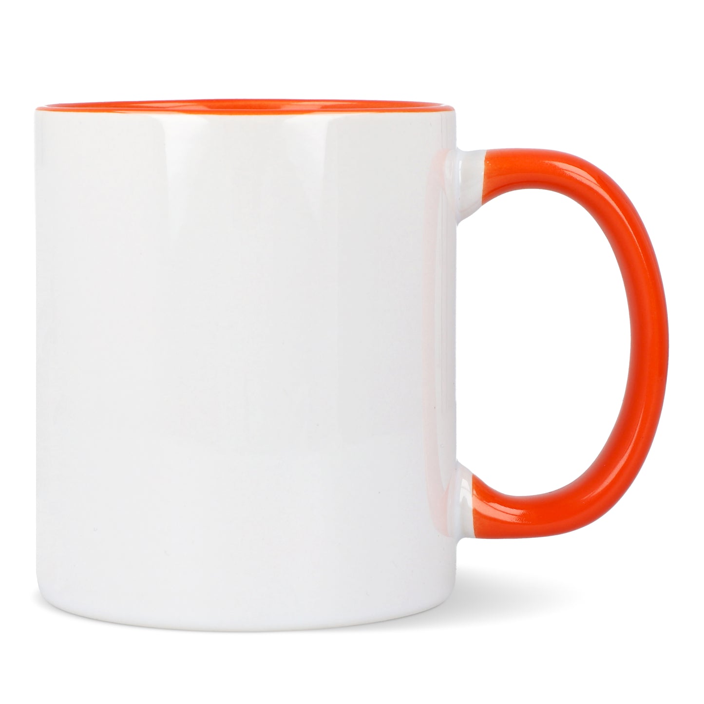 LT51164  Oslo Subli Becher mit farbiger Innenseite und Henkel, 300 ml