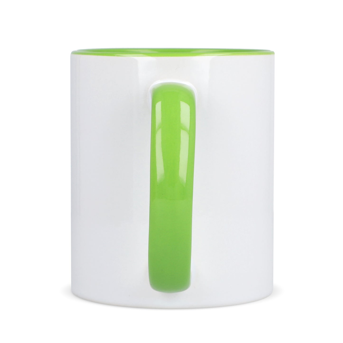 LT51164  Oslo Subli Becher mit farbiger Innenseite und Henkel, 300 ml