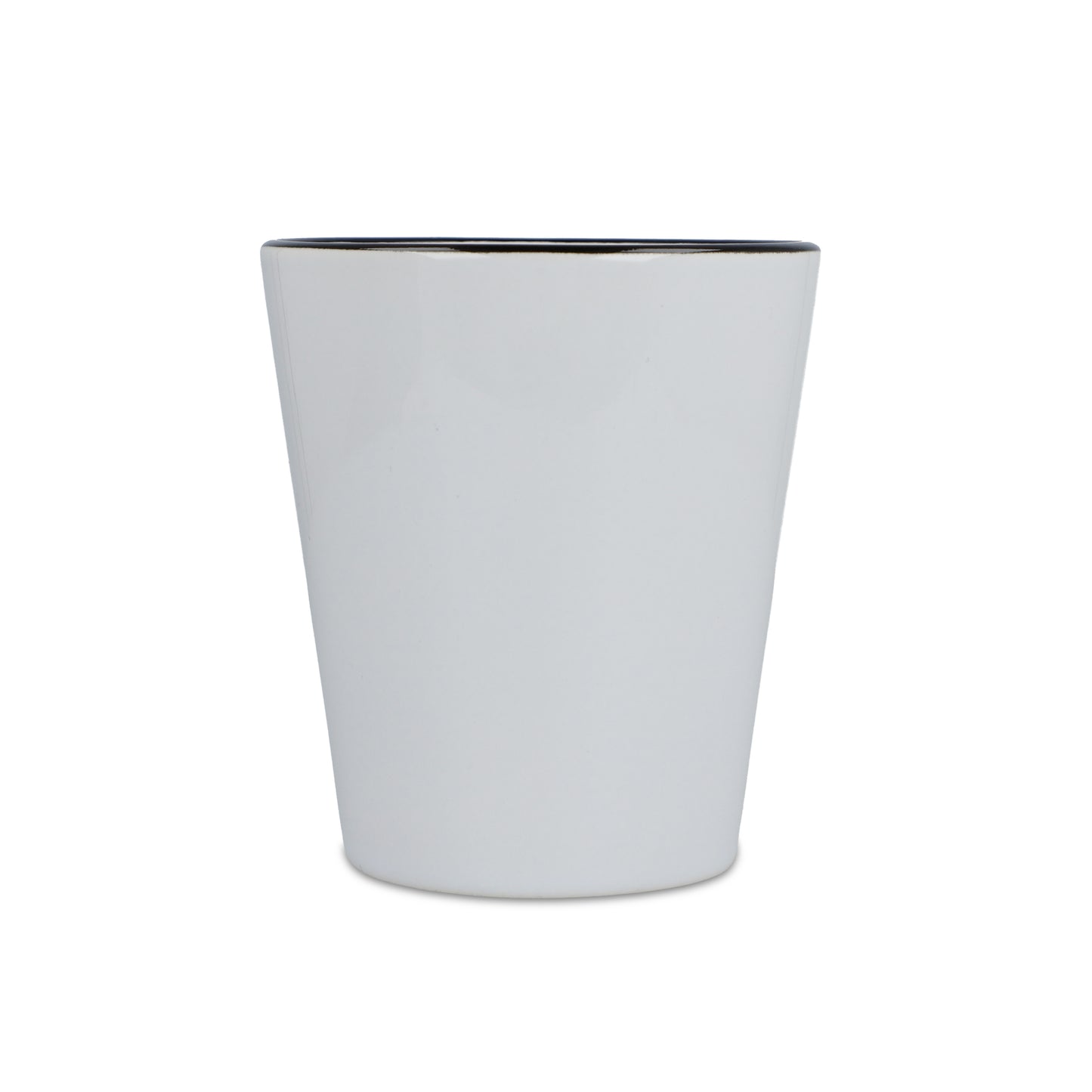 LT51192  Melbourne Sublime Becher mit farbigem Rand und Henkel, 300 ml