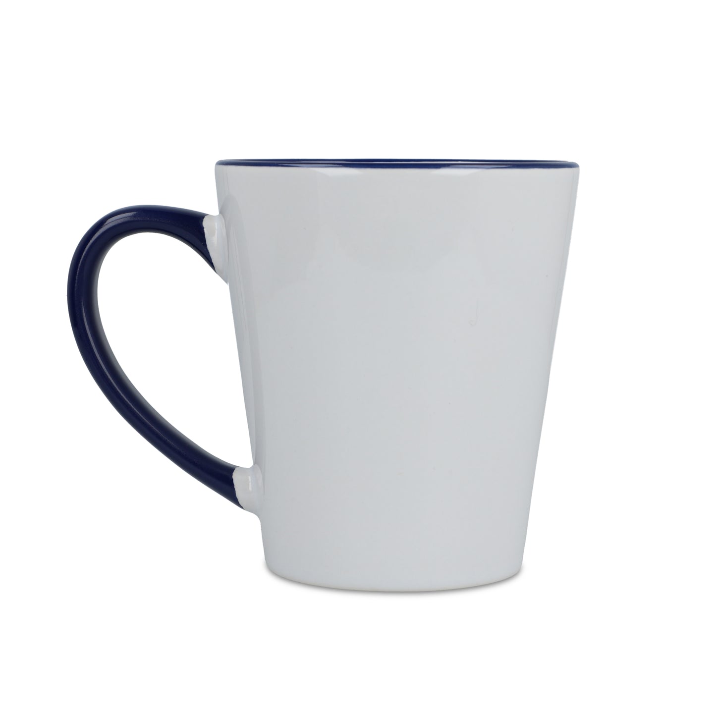 LT51192  Melbourne Sublime Becher mit farbigem Rand und Henkel, 300 ml